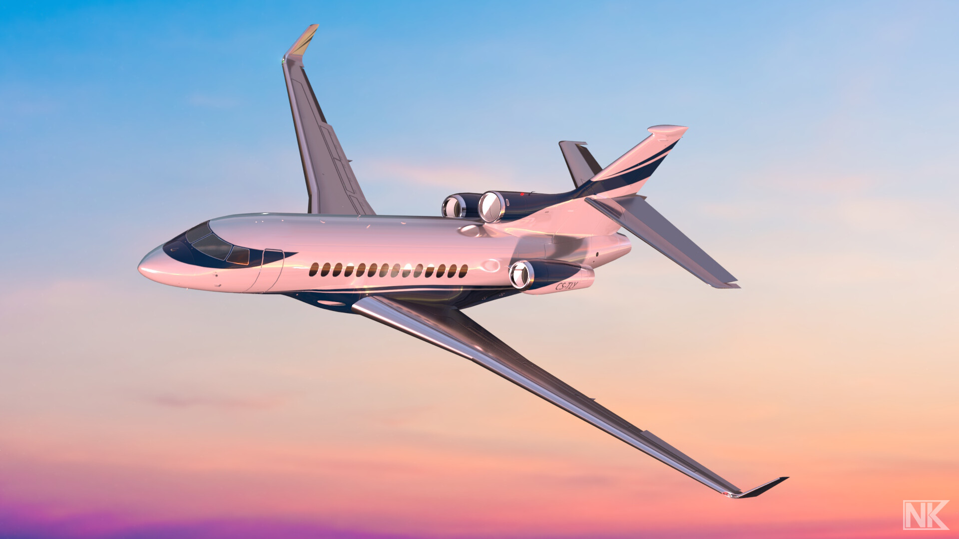 Dassault Falcon 7X Wallpapers