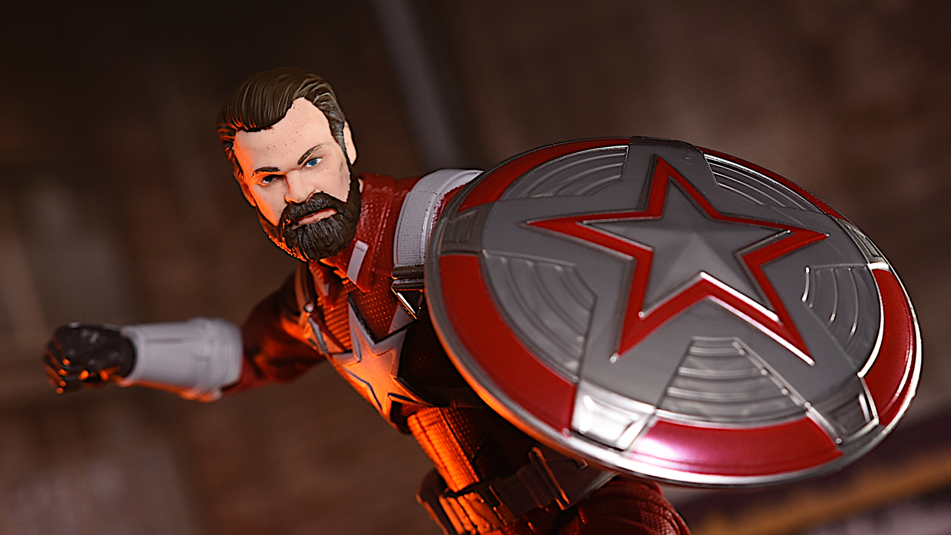 David Harbour As Red Guardian Art Wallpapers