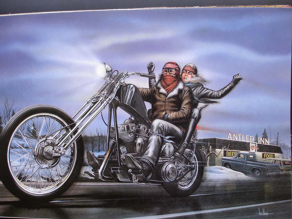 David Mann Harley Davidson Art Wallpapers