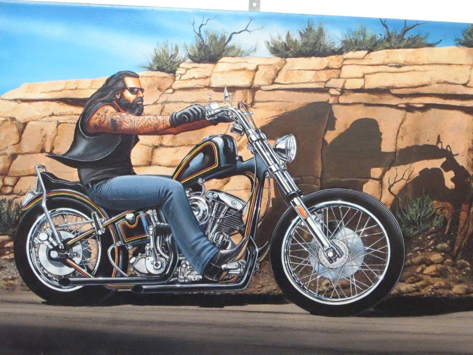 David Mann Harley Davidson Art Wallpapers