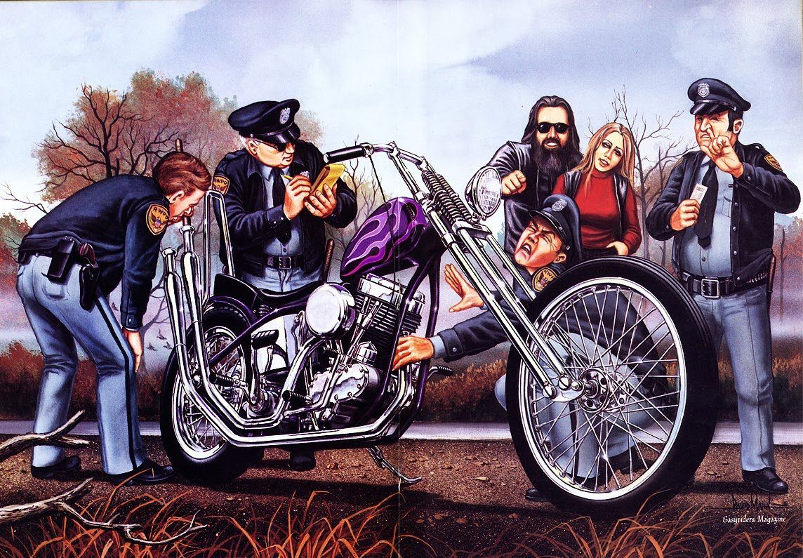 David Mann Harley Davidson Art Wallpapers
