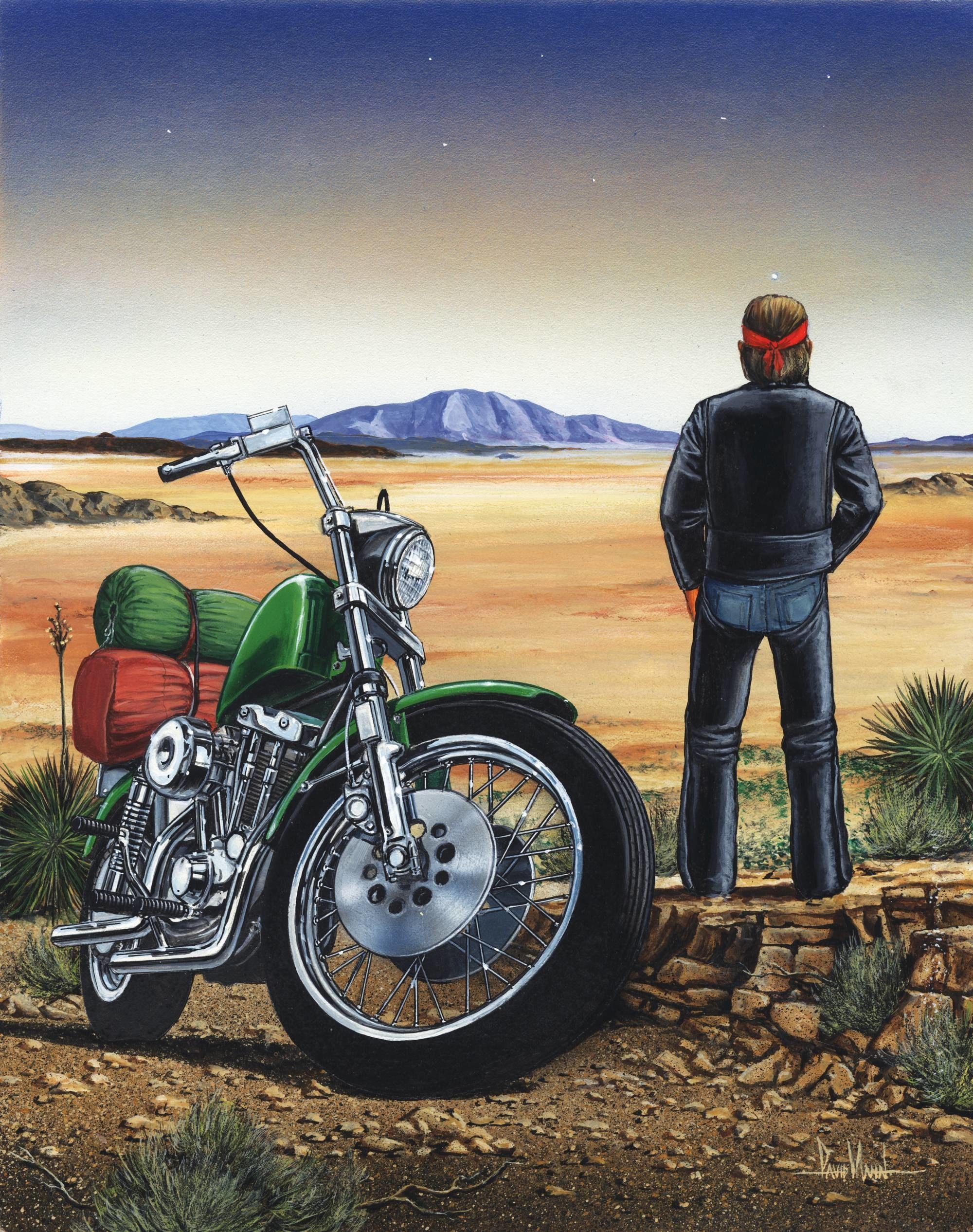 David Mann Harley Davidson Art Wallpapers