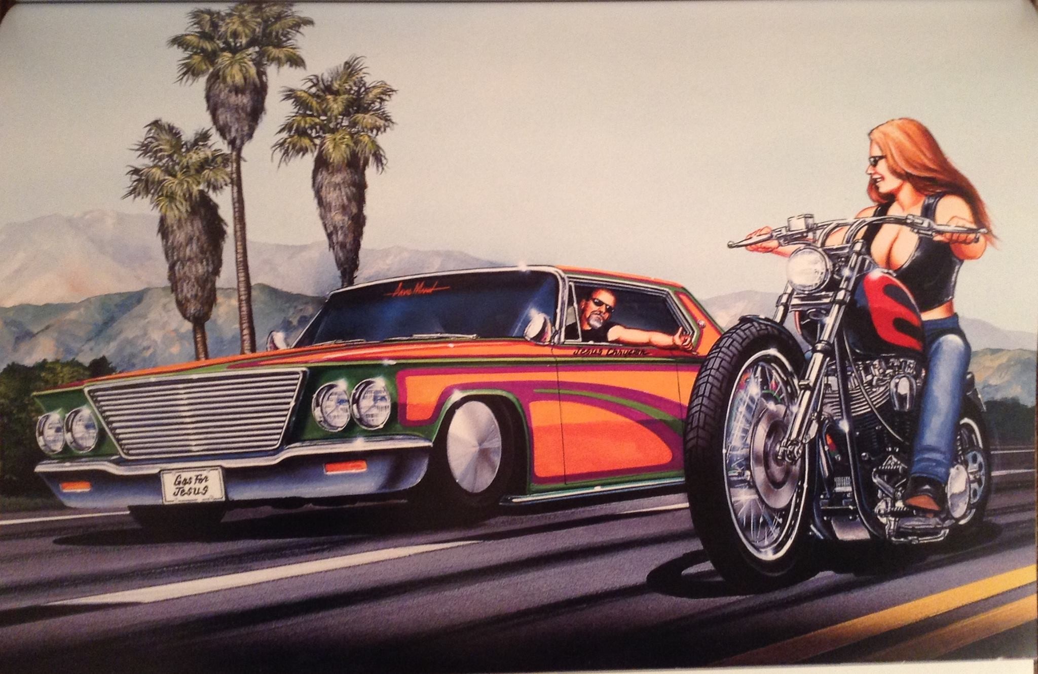 David Mann Harley Davidson Art Wallpapers