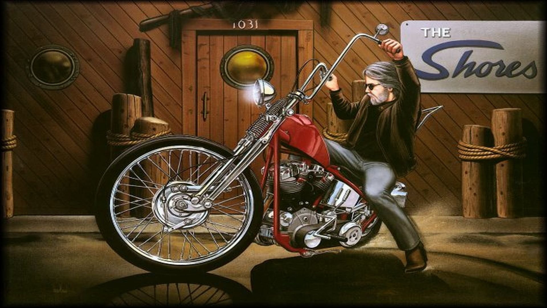 David Mann Harley Davidson Art Wallpapers