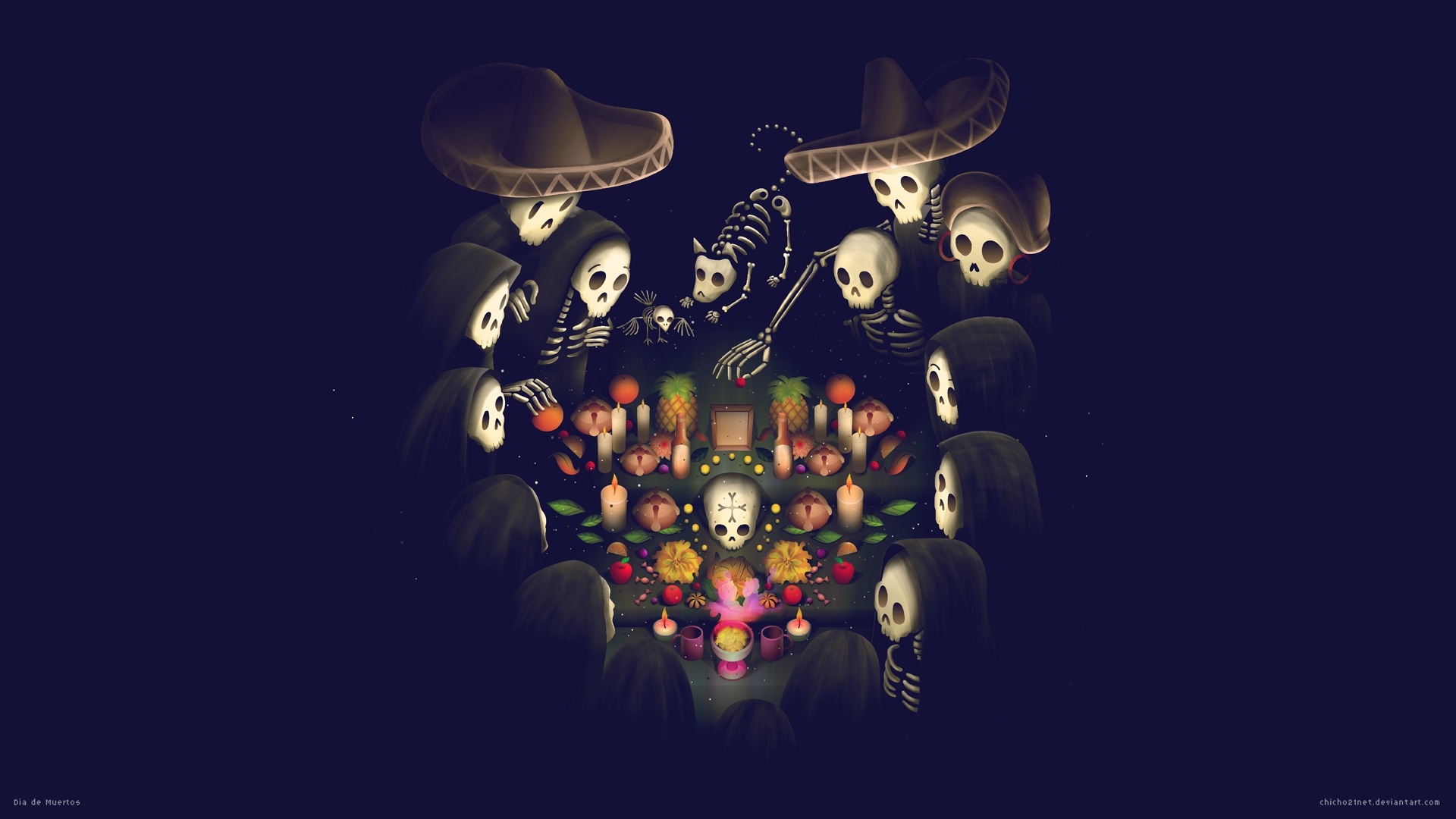 Day Of The Dead Wallpapers