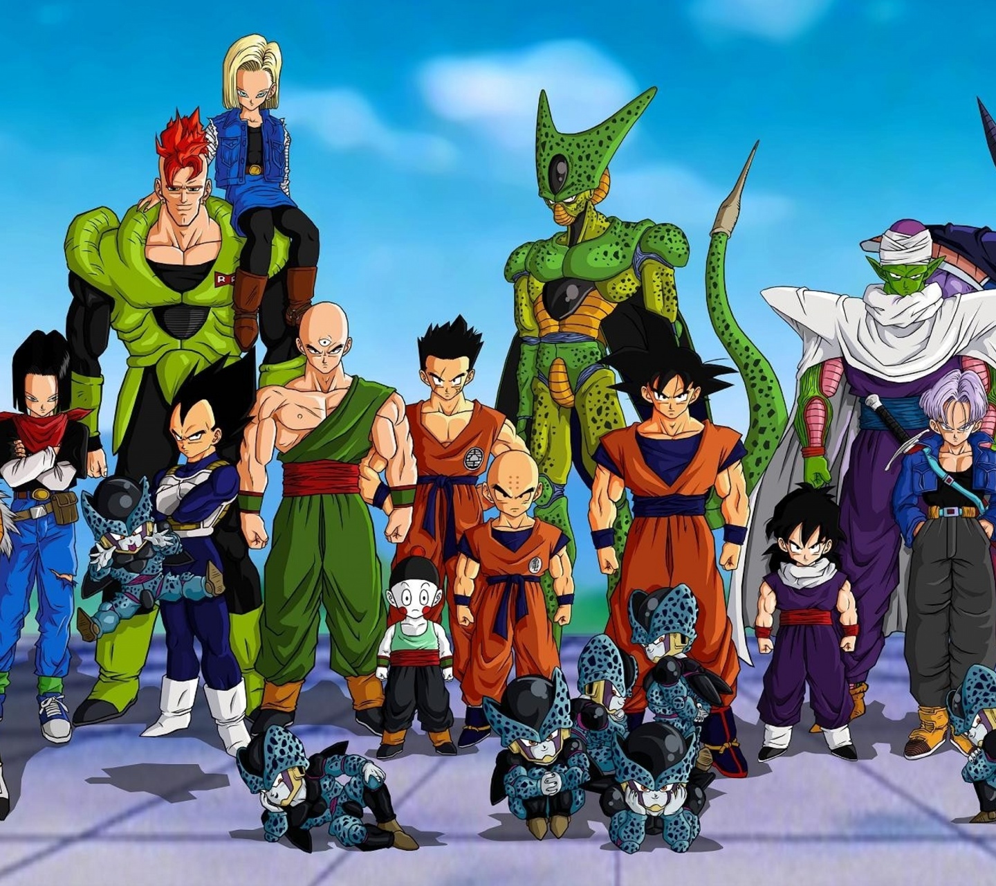 Dbz All Characters Wallpapers