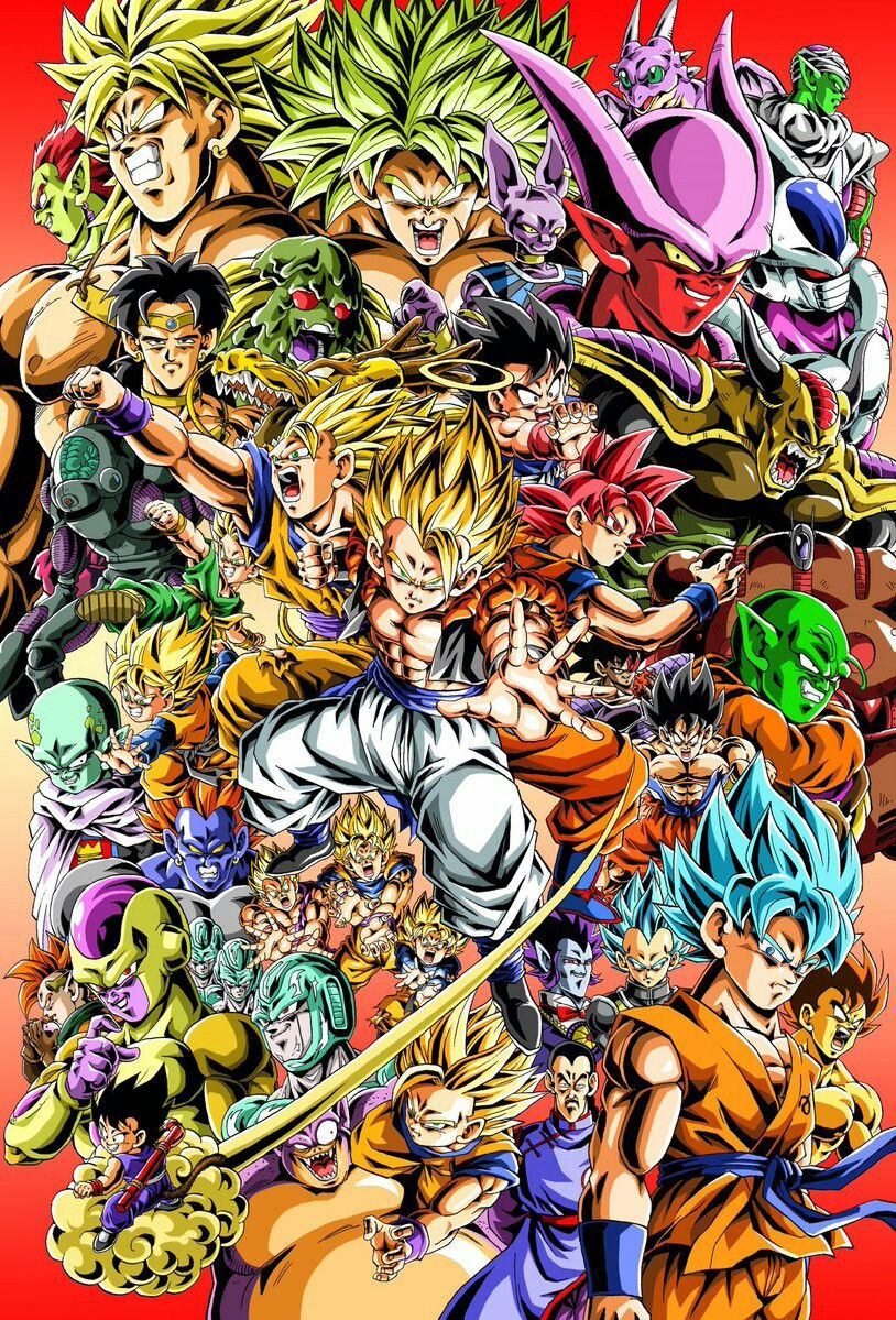 Dbz All Characters Wallpapers