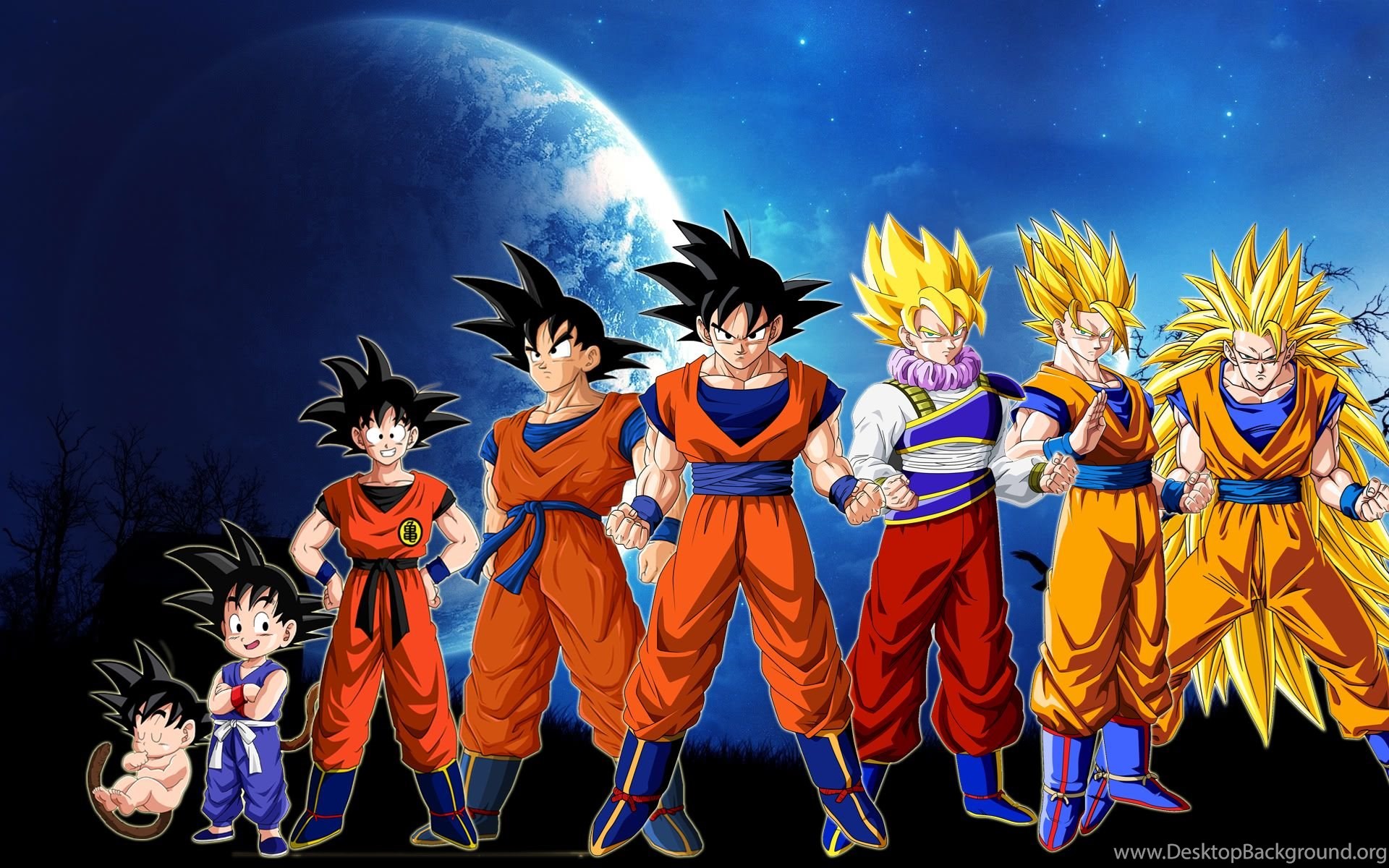 Dbz All Characters Wallpapers