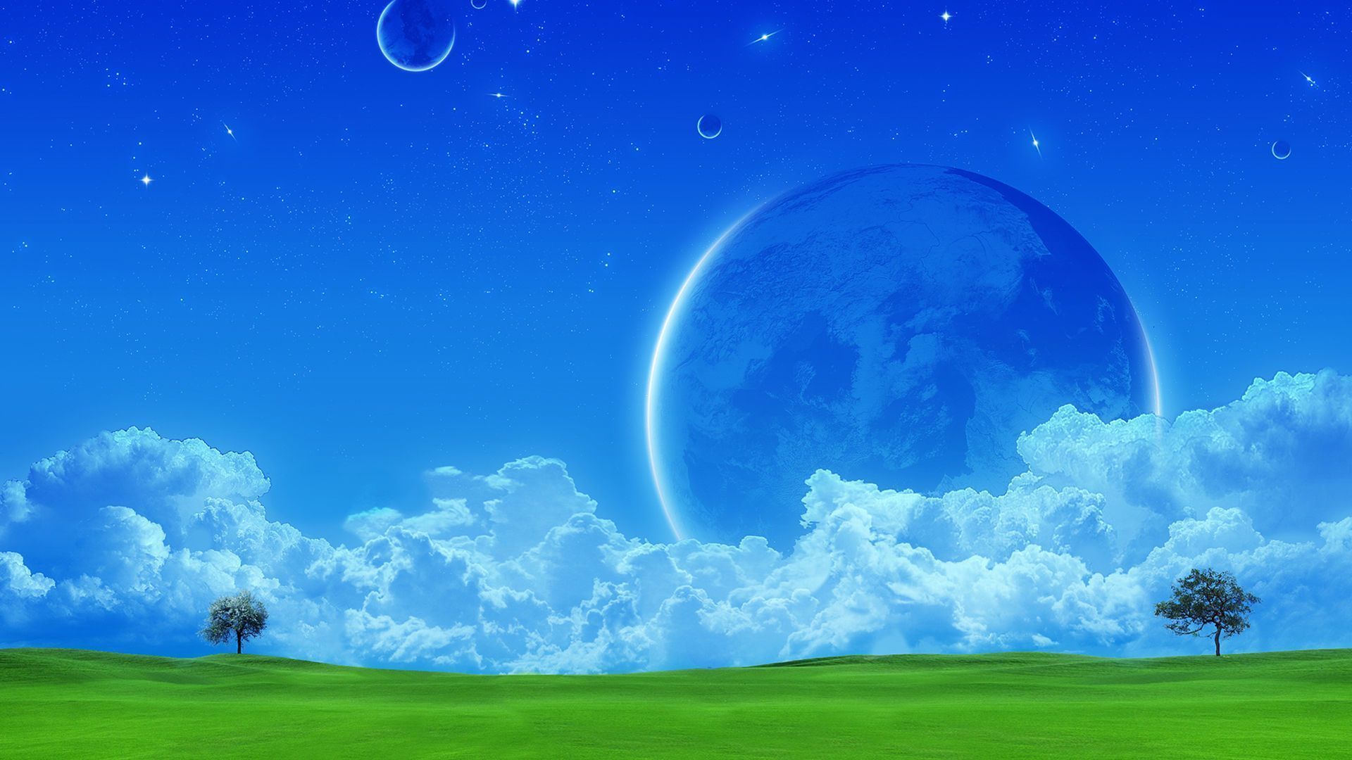 Dbz Space Background