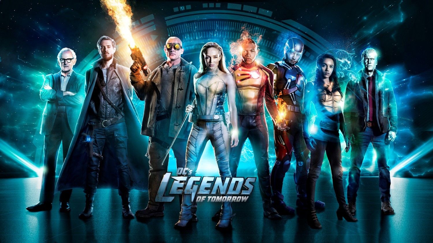 Dc'S Legends Of Tomorrow Character Poster Wallpapers