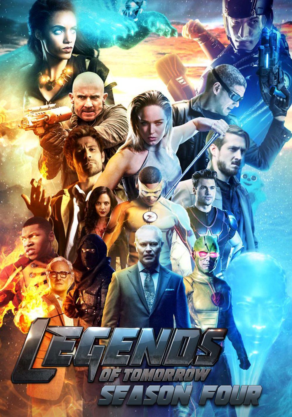 Dc'S Legends Of Tomorrow Character Poster Wallpapers