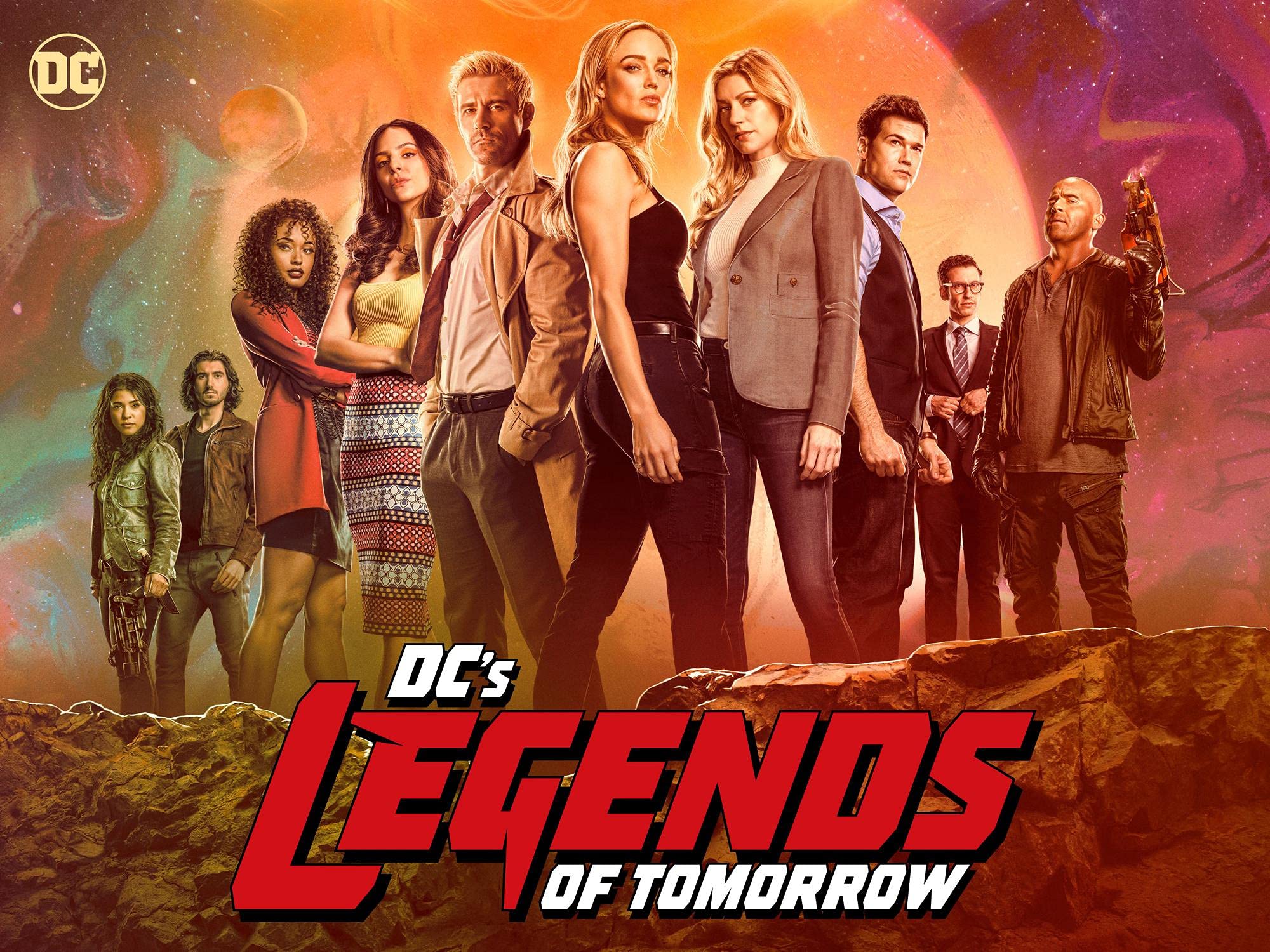 Dc'S Legends Of Tomorrow Character Poster Wallpapers