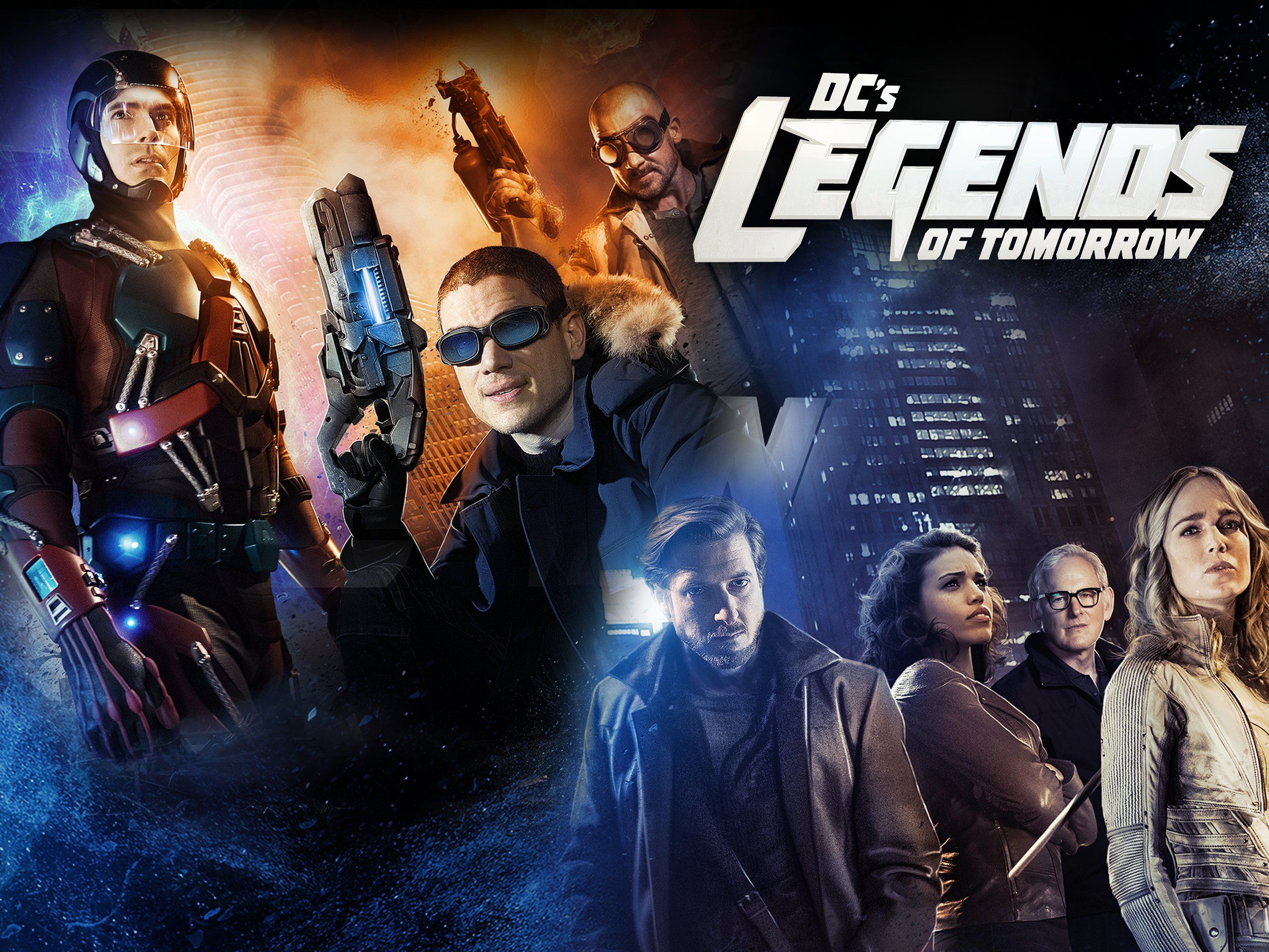 Dc'S Legends Of Tomorrow Character Poster Wallpapers