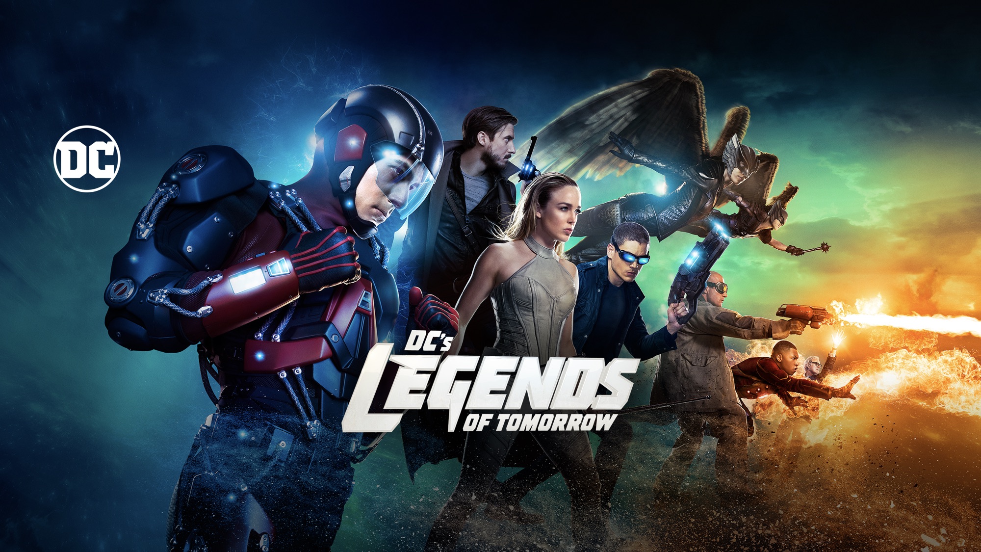 Dc'S Legends Of Tomorrow Character Poster Wallpapers