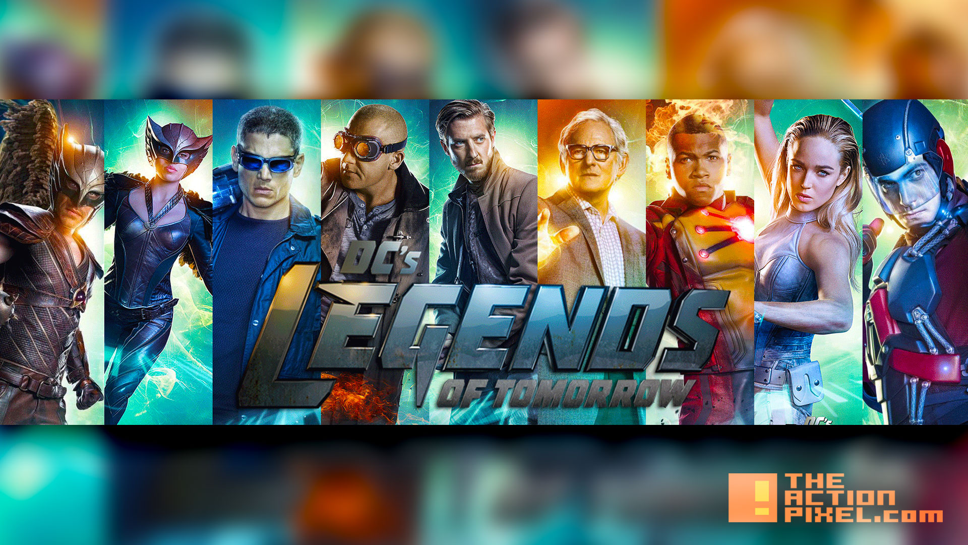 Dc'S Legends Of Tomorrow Character Poster Wallpapers