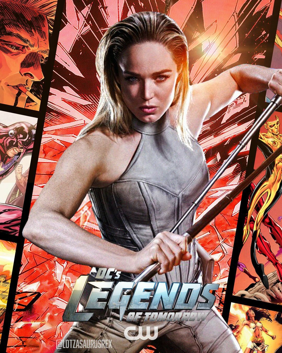 Dc'S Legends Of Tomorrow Character Poster Wallpapers