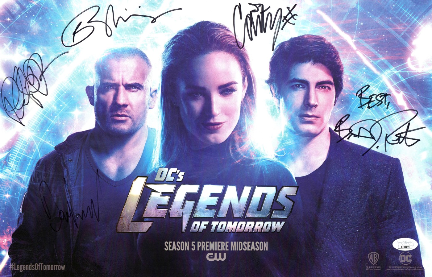 Dc'S Legends Of Tomorrow Character Poster Wallpapers