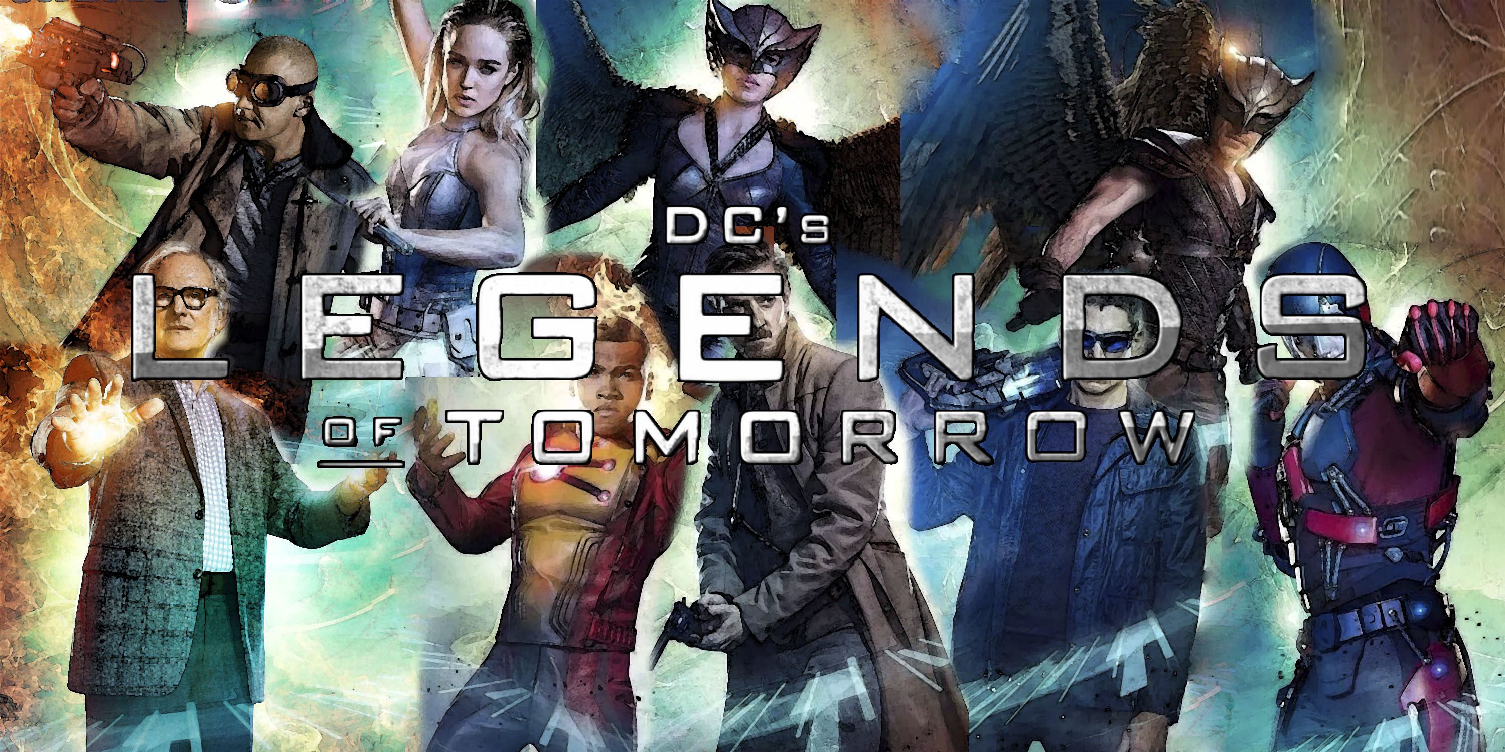 Dc'S Legends Of Tomorrow Character Poster Wallpapers