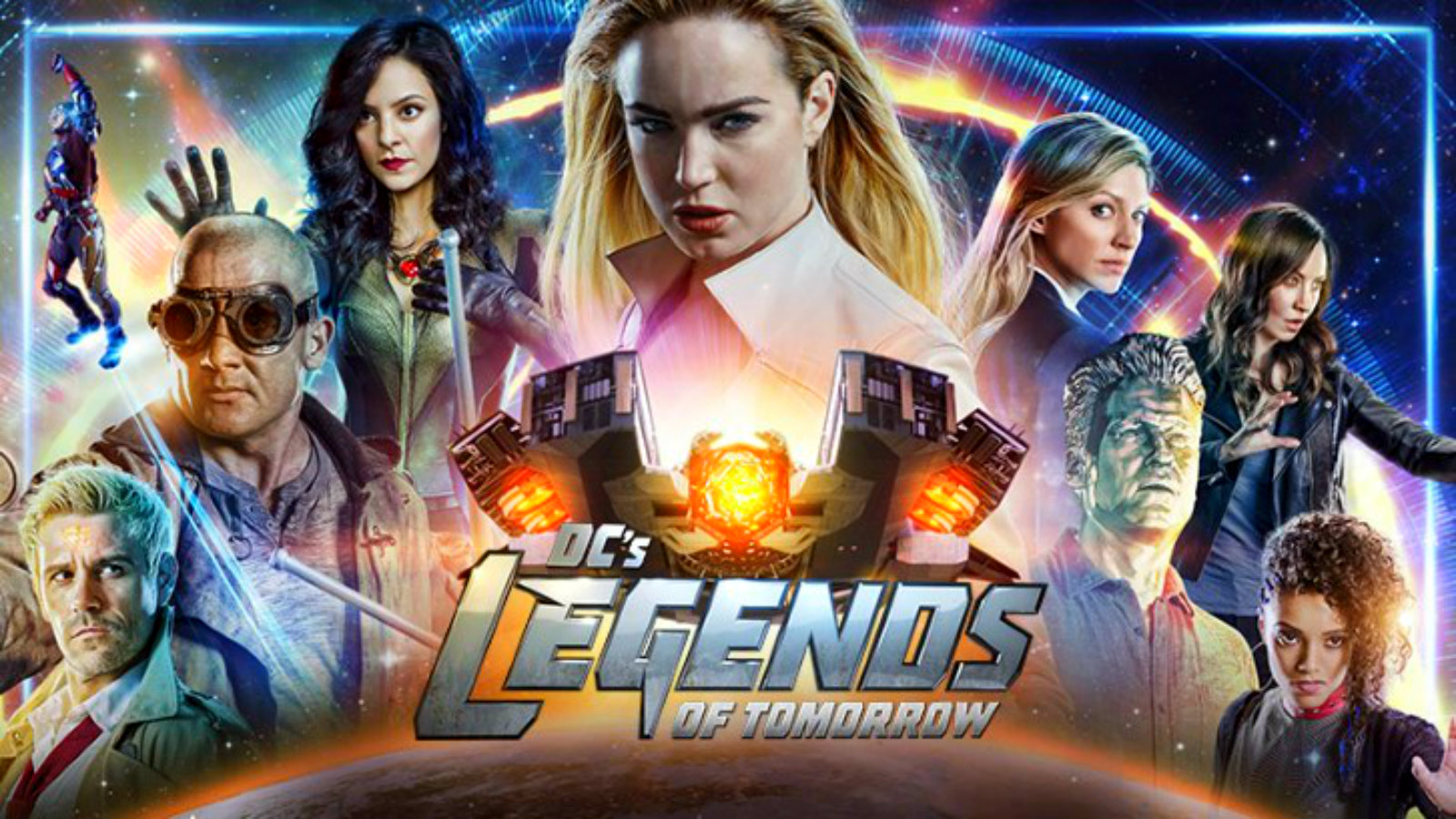 Dc'S Legends Of Tomorrow Character Poster Wallpapers