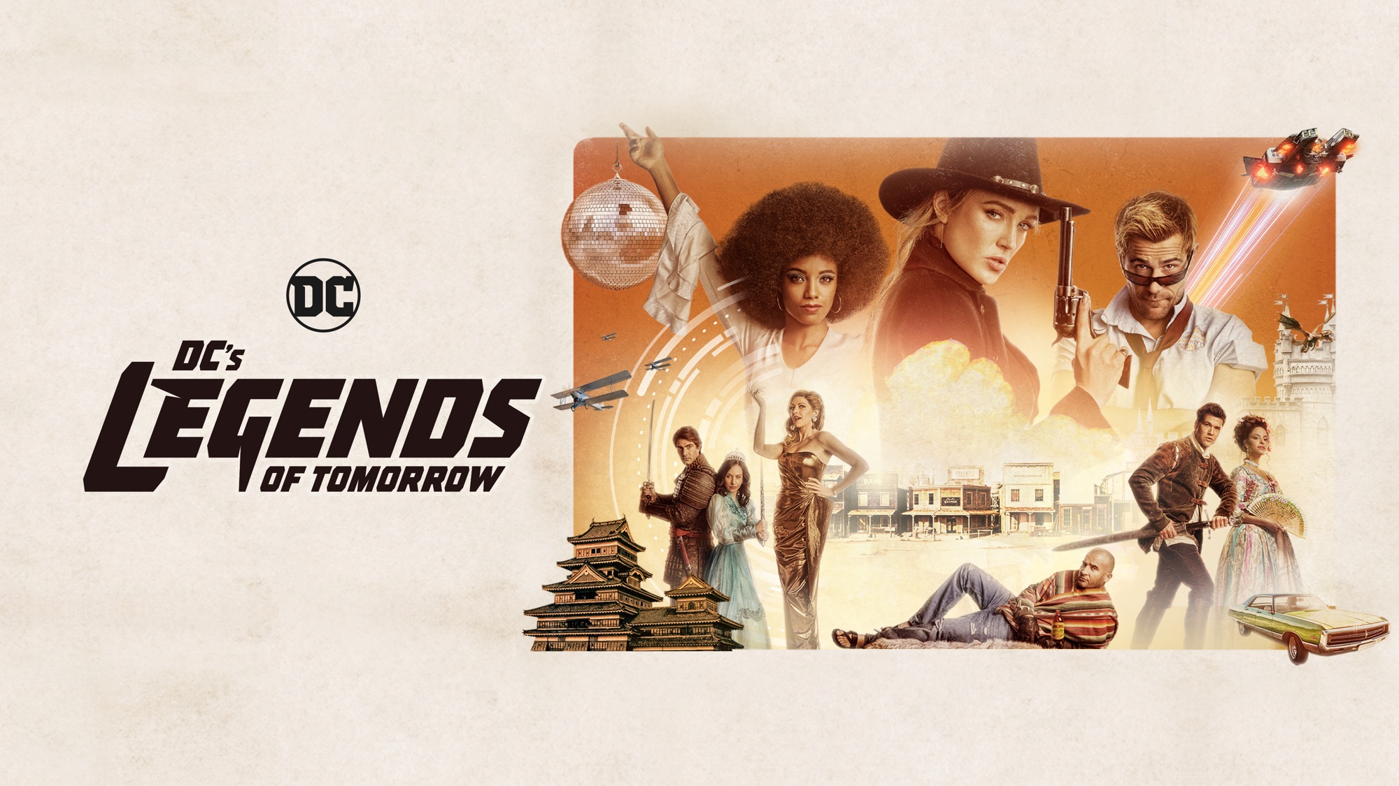 Dc'S Legends Of Tomorrow Character Poster Wallpapers