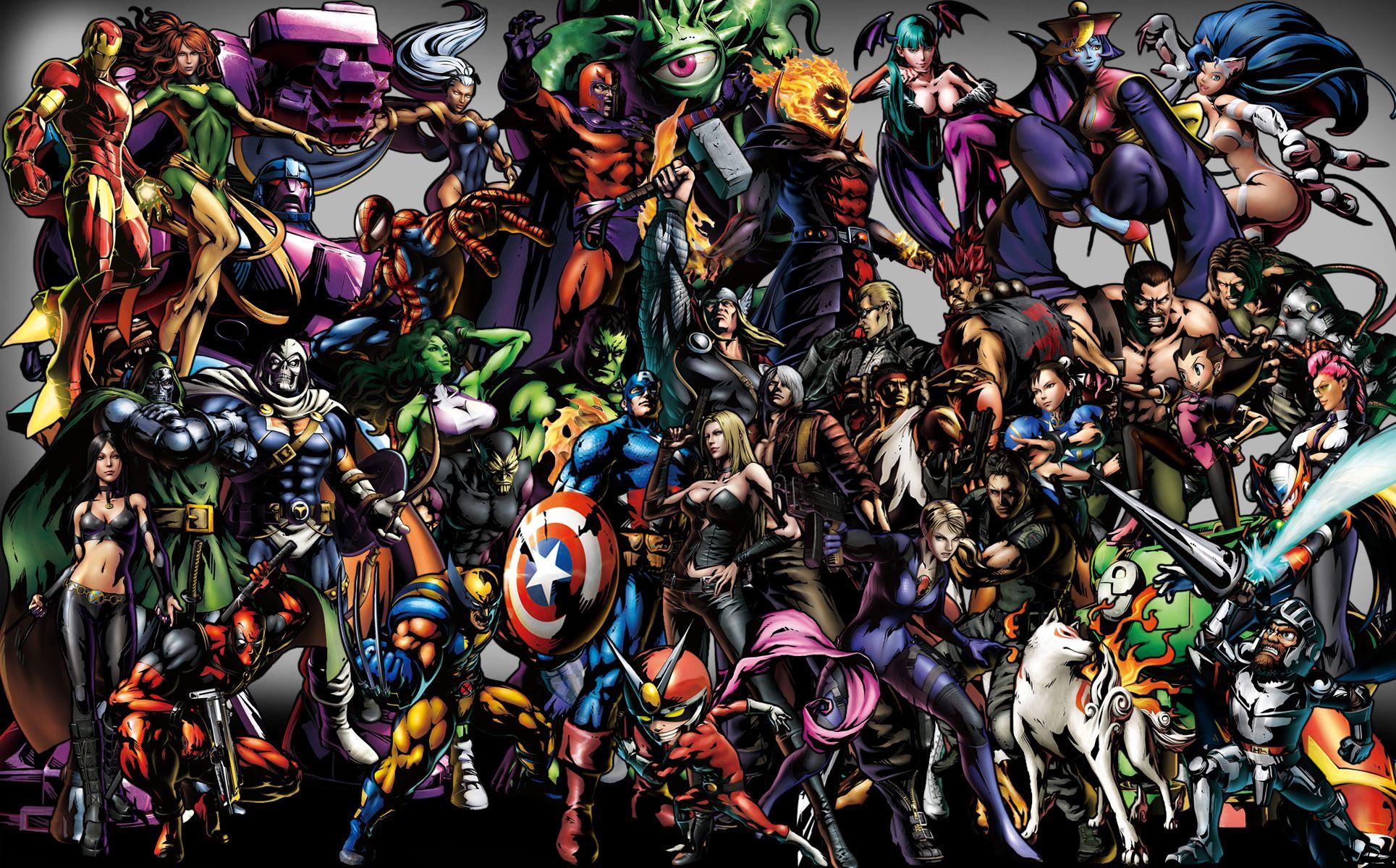 Dc And Marvel Wallpapers