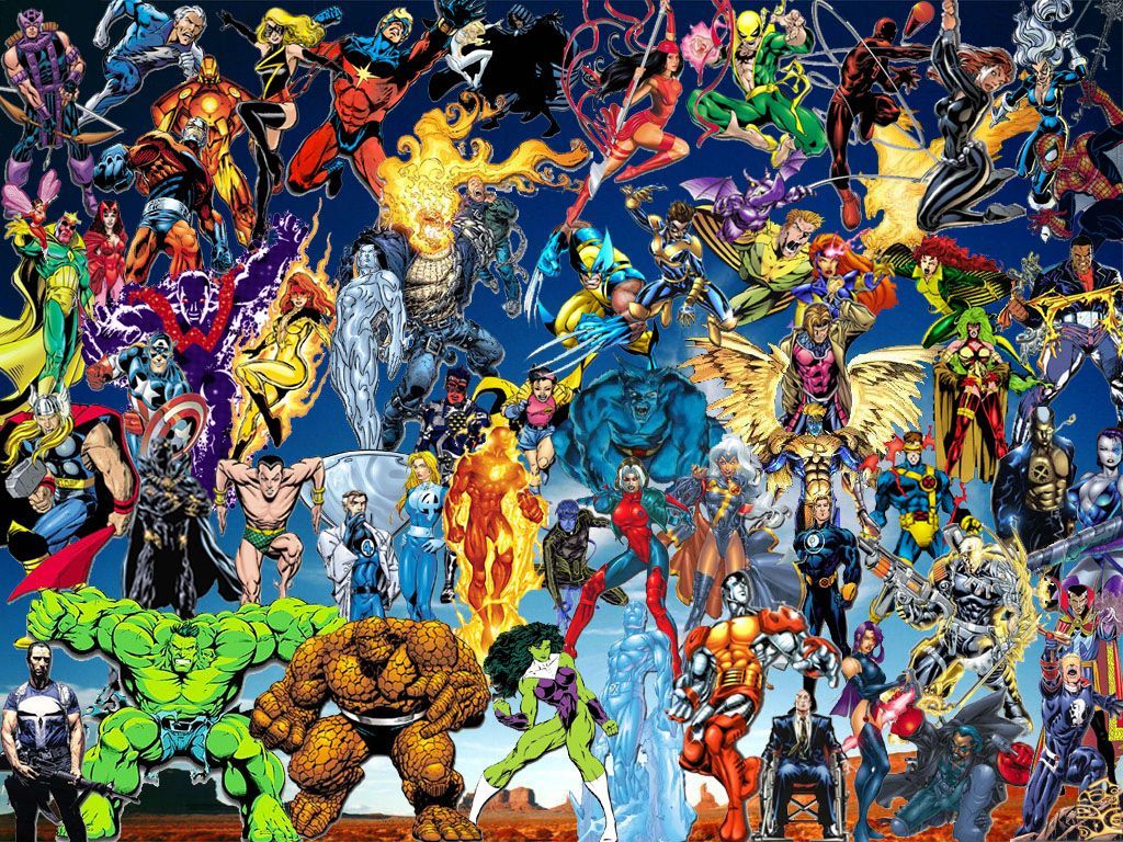 Dc And Marvel Wallpapers