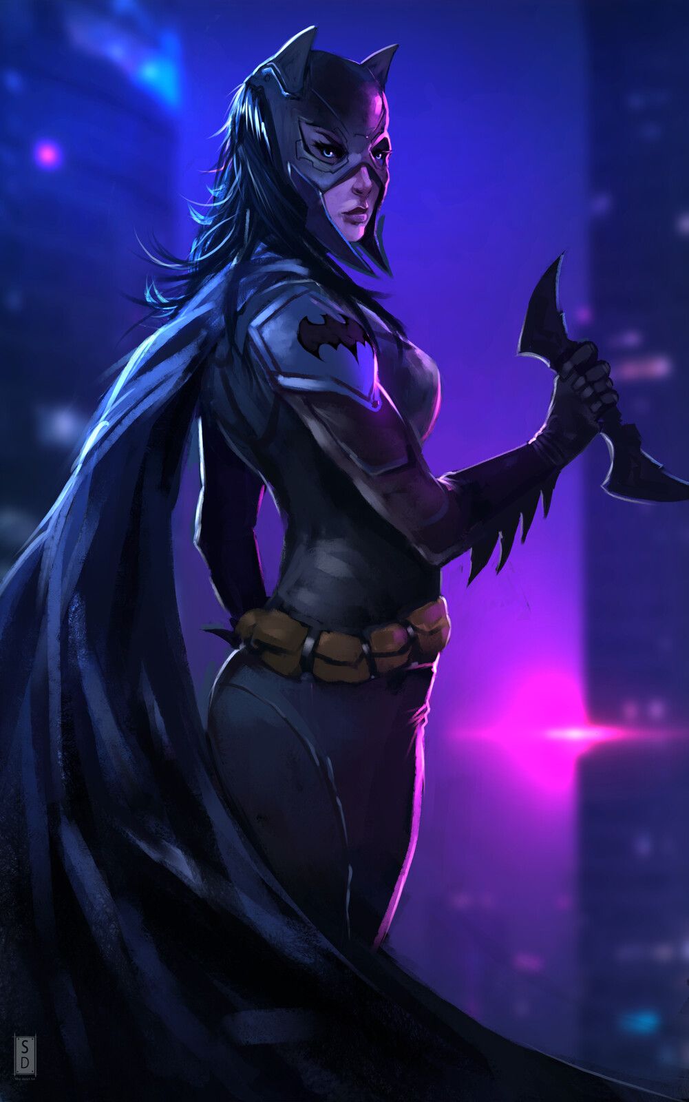 Dc Batgirl Digital 2020 Art Wallpapers