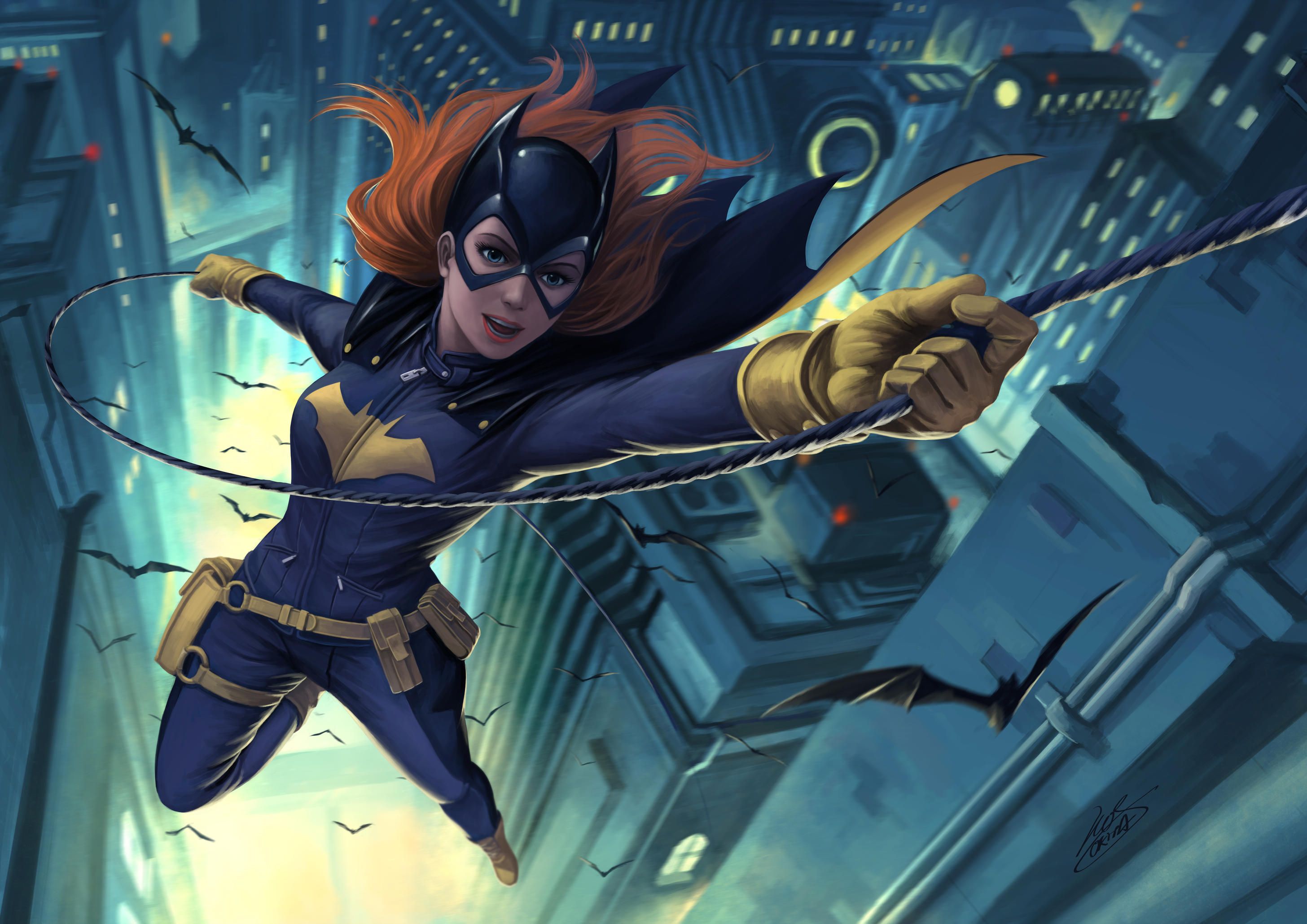 Dc Batgirl Digital 2020 Art Wallpapers