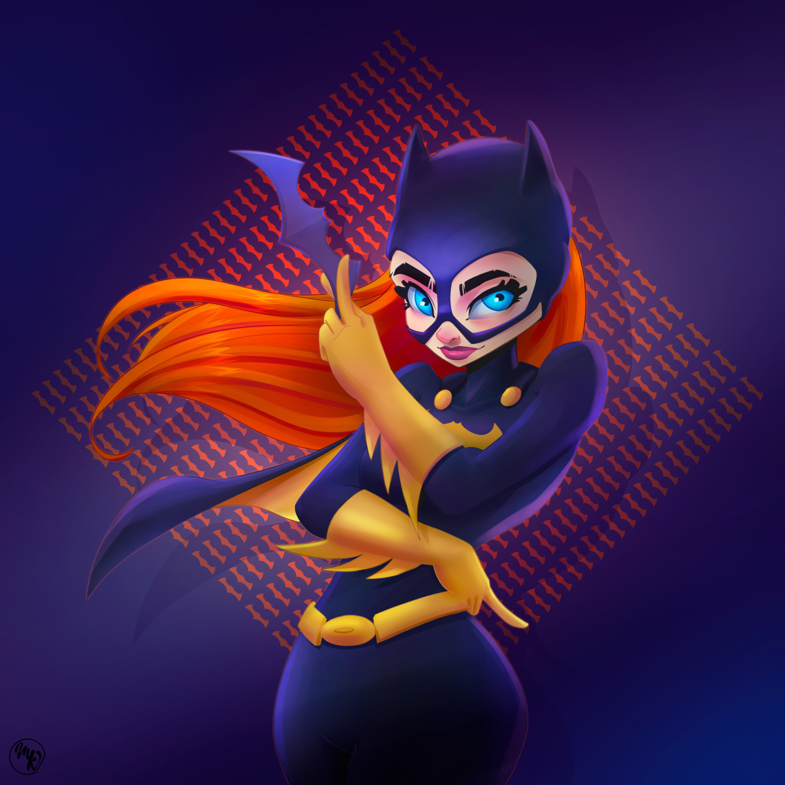 Dc Batgirl Digital 2020 Art Wallpapers