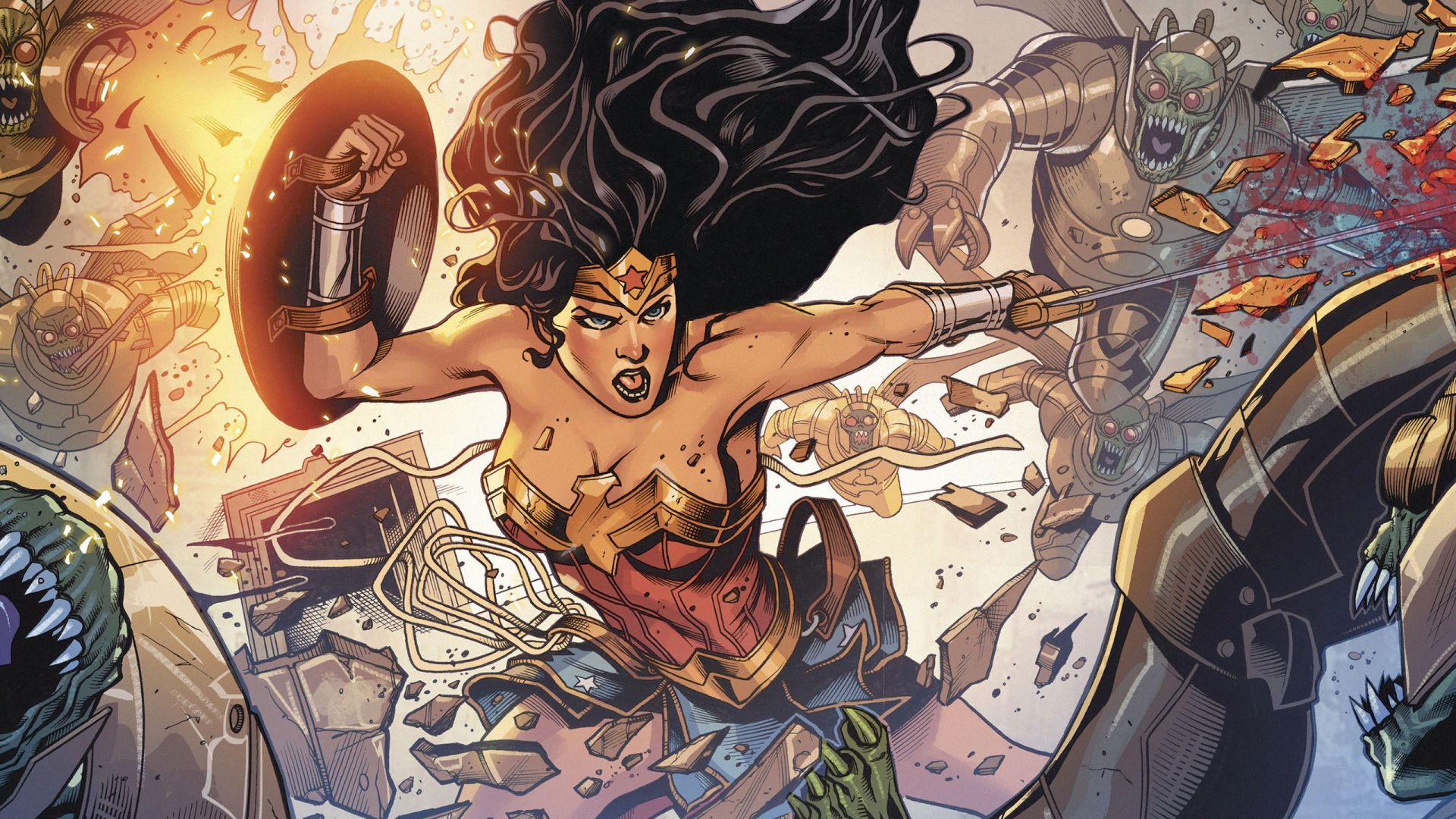 Dc Comic Wonder Woman 2020 Drawing Wallpapers