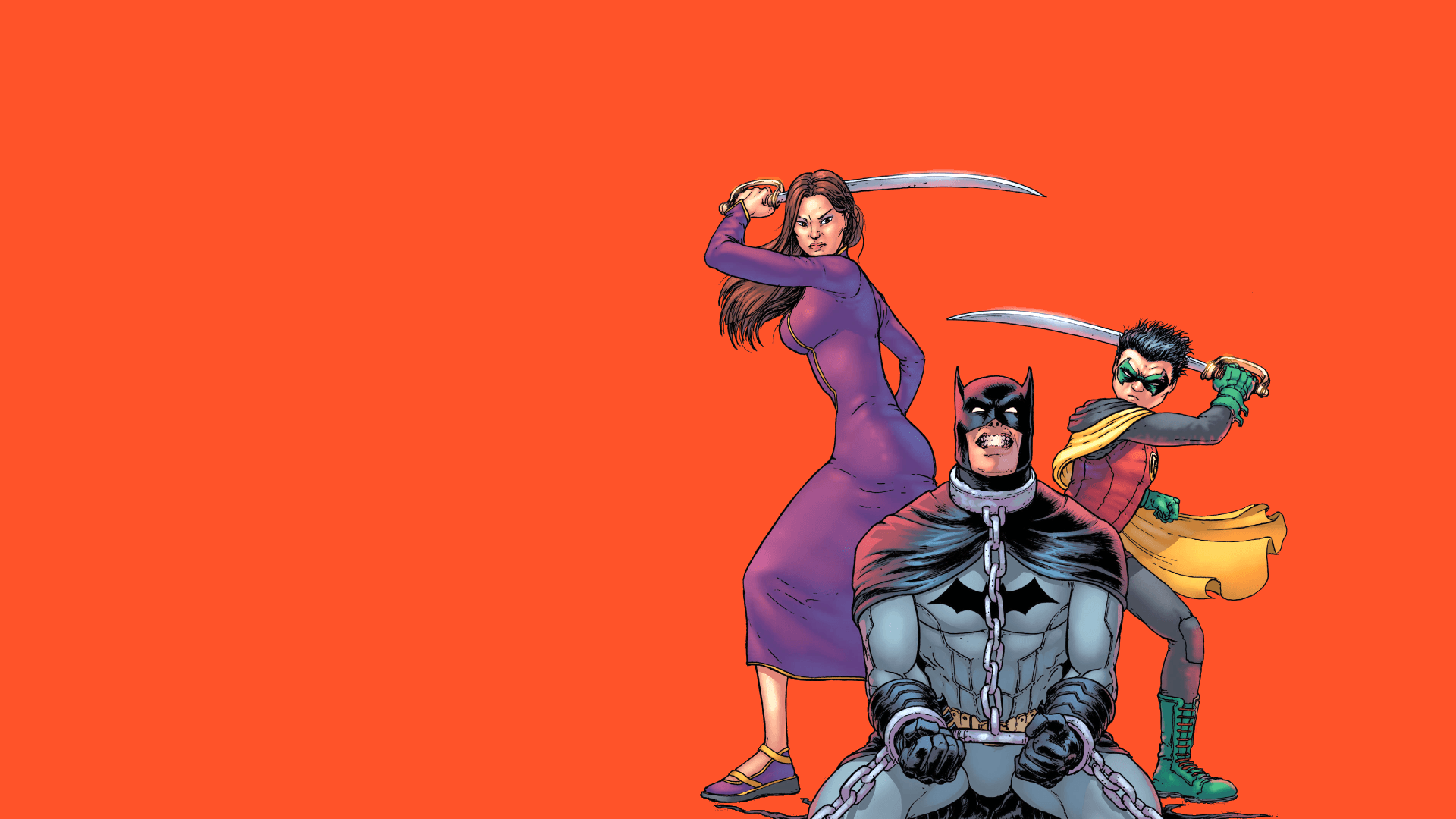 Dc Comics Batgirl And Batman Team Wallpapers
