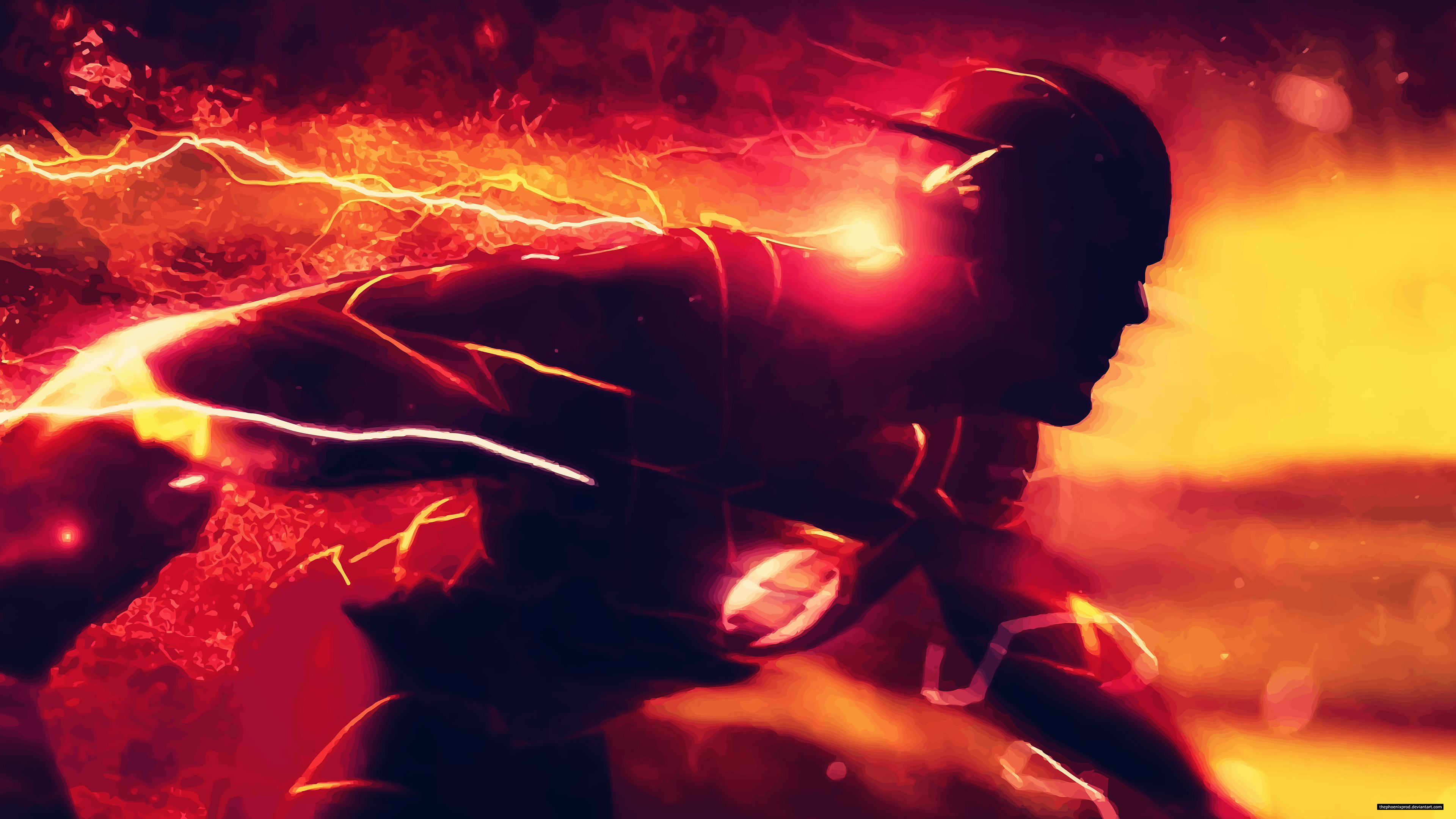 Dc Comics Flash Art Wallpapers