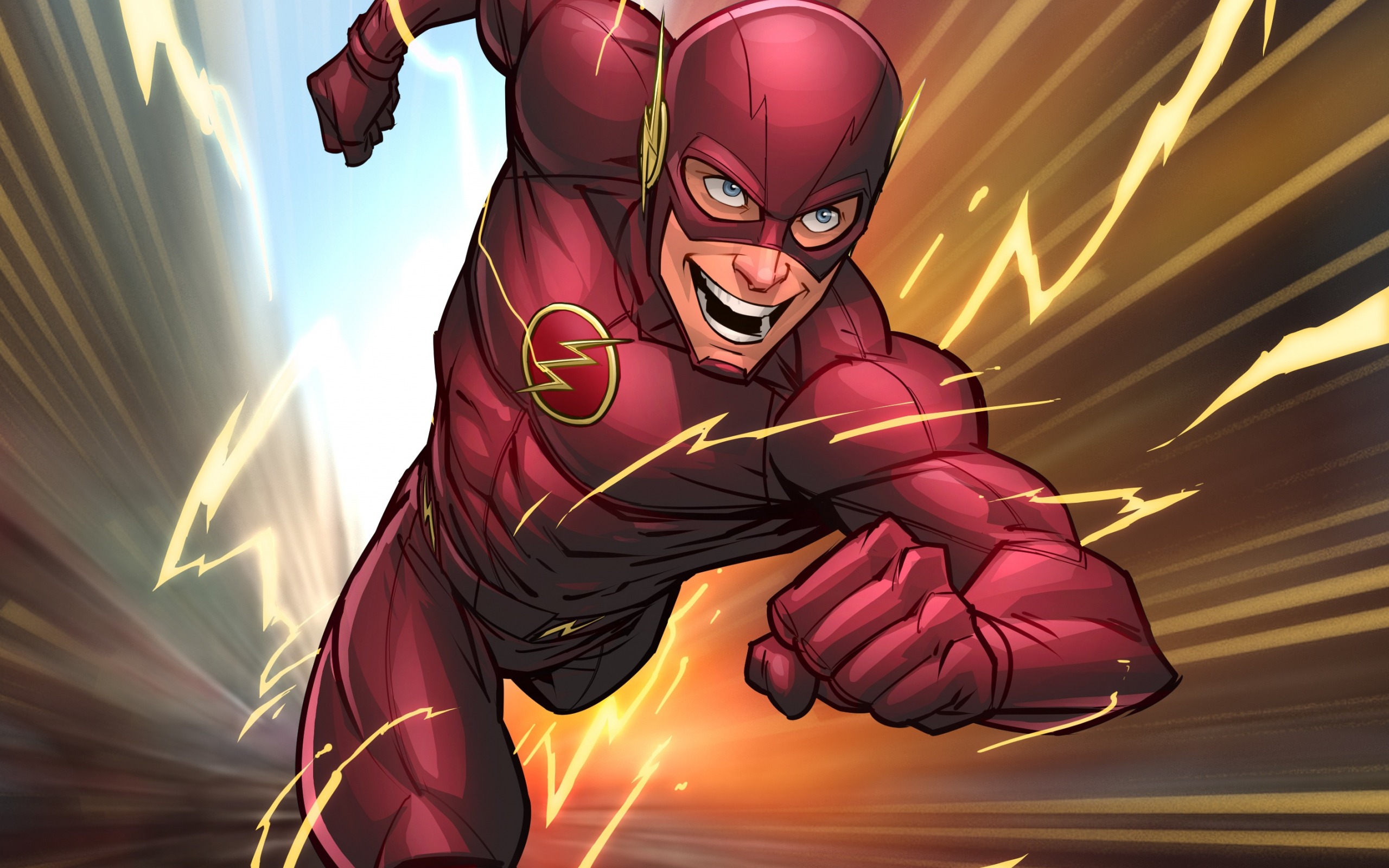 Dc Comics Flash Art Wallpapers