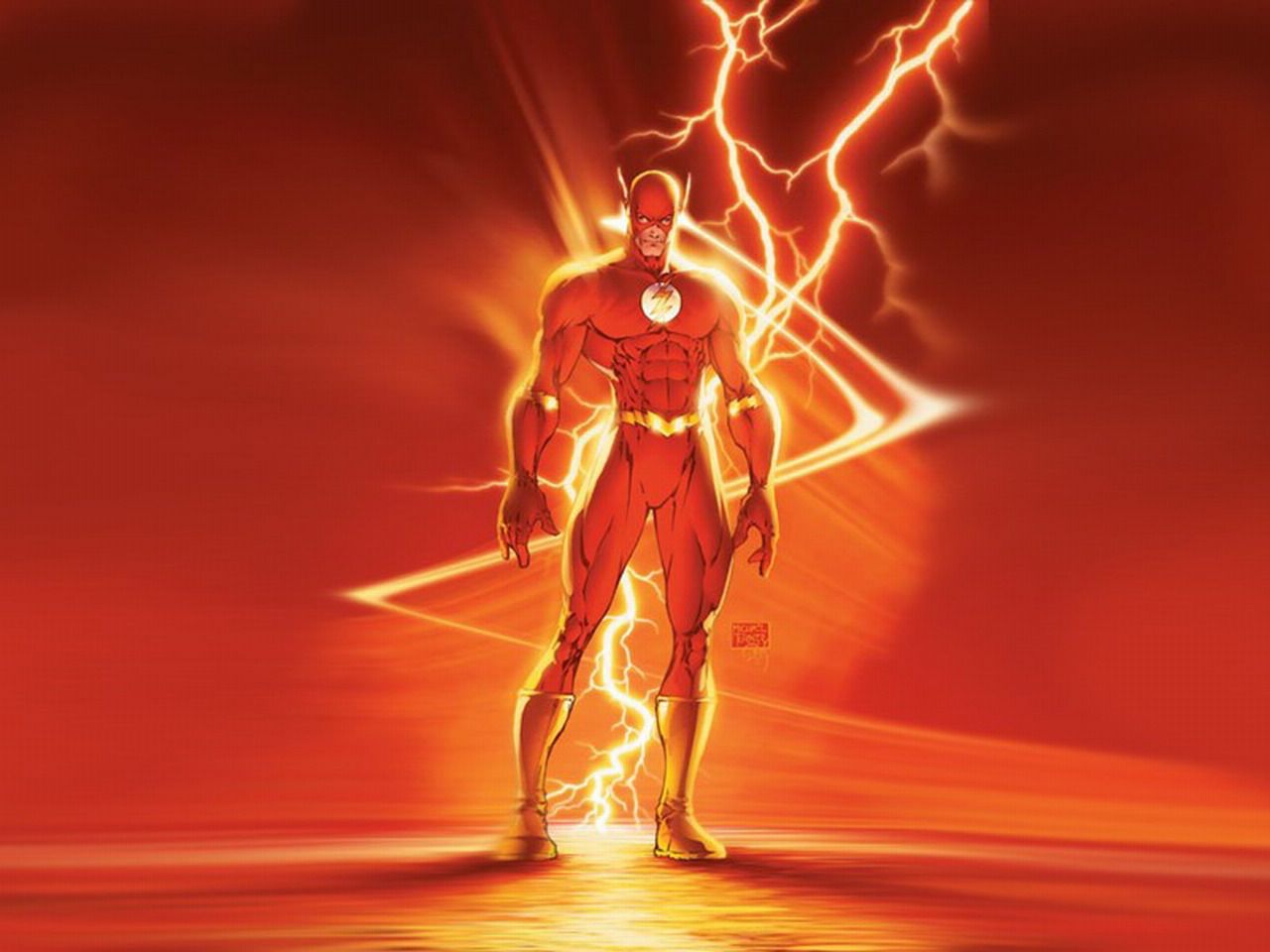 Dc Comics Flash Art Wallpapers