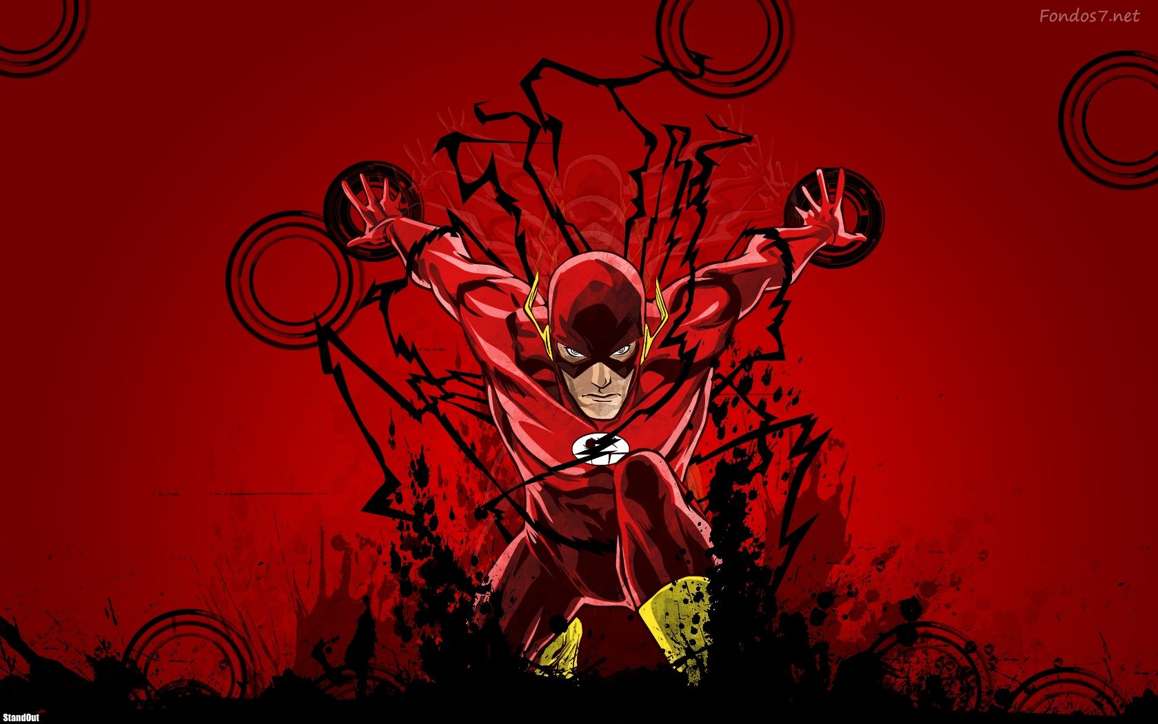 Dc Comics Flash Art Wallpapers