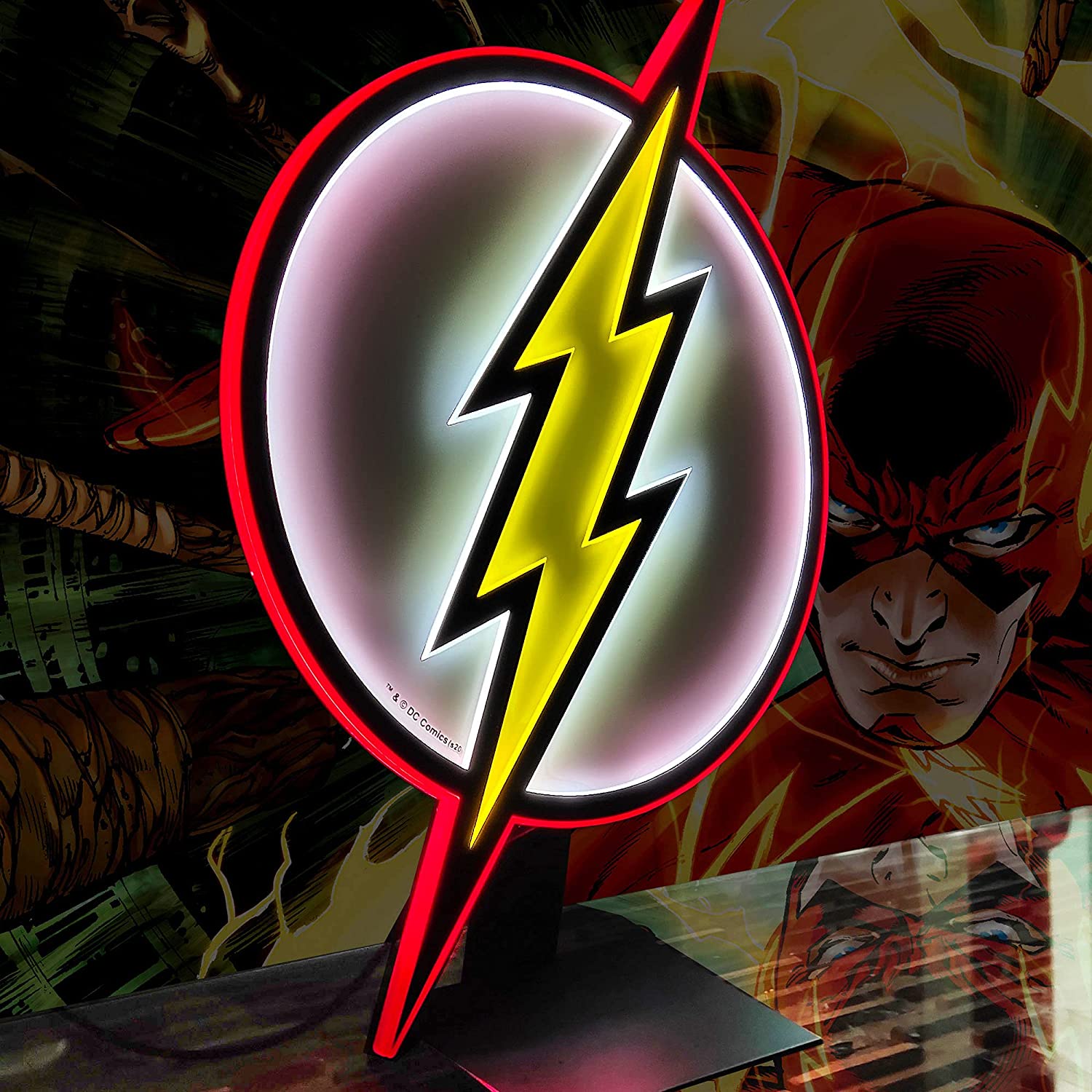 Dc Flash Neon Art Wallpapers