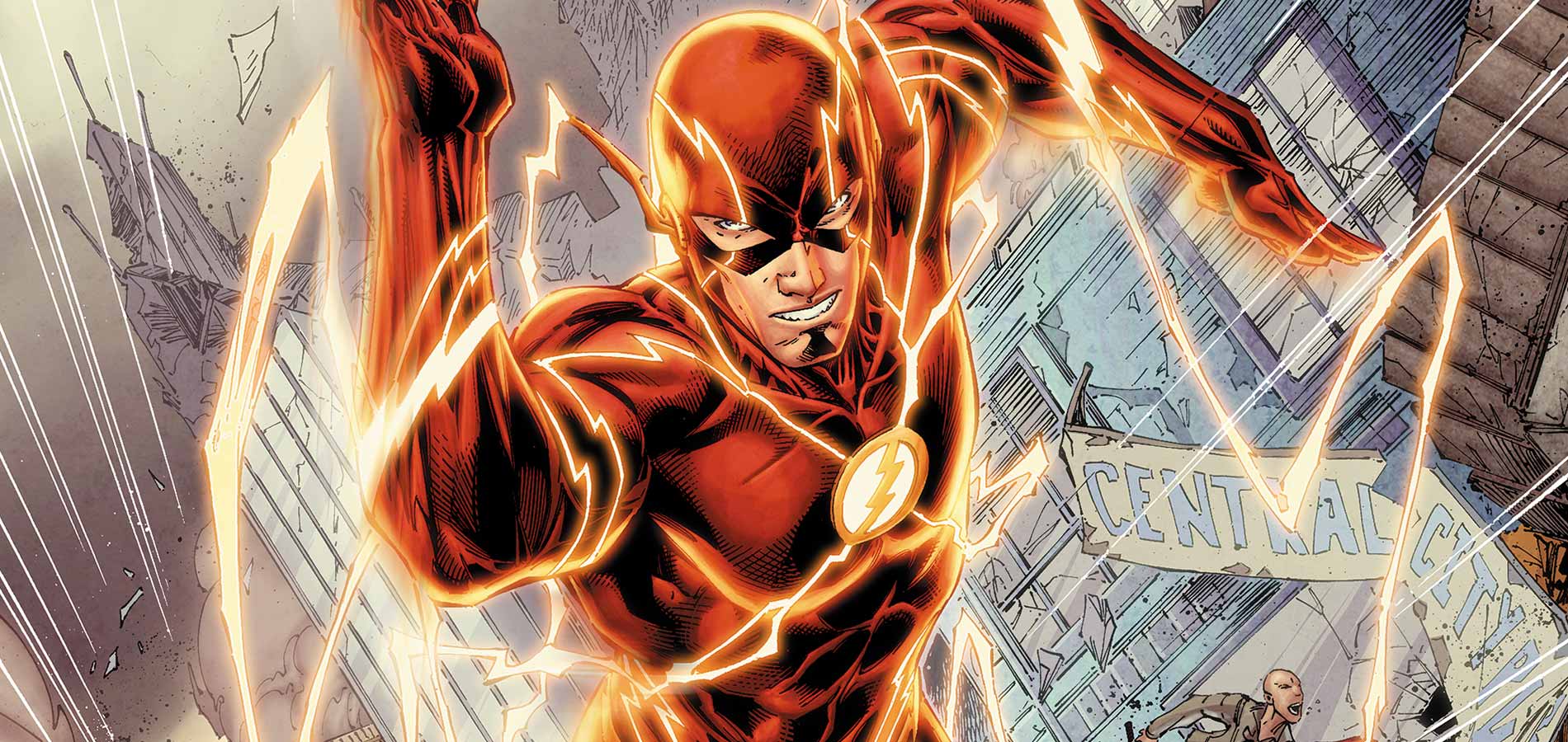 Dc Flash Running Art Wallpapers