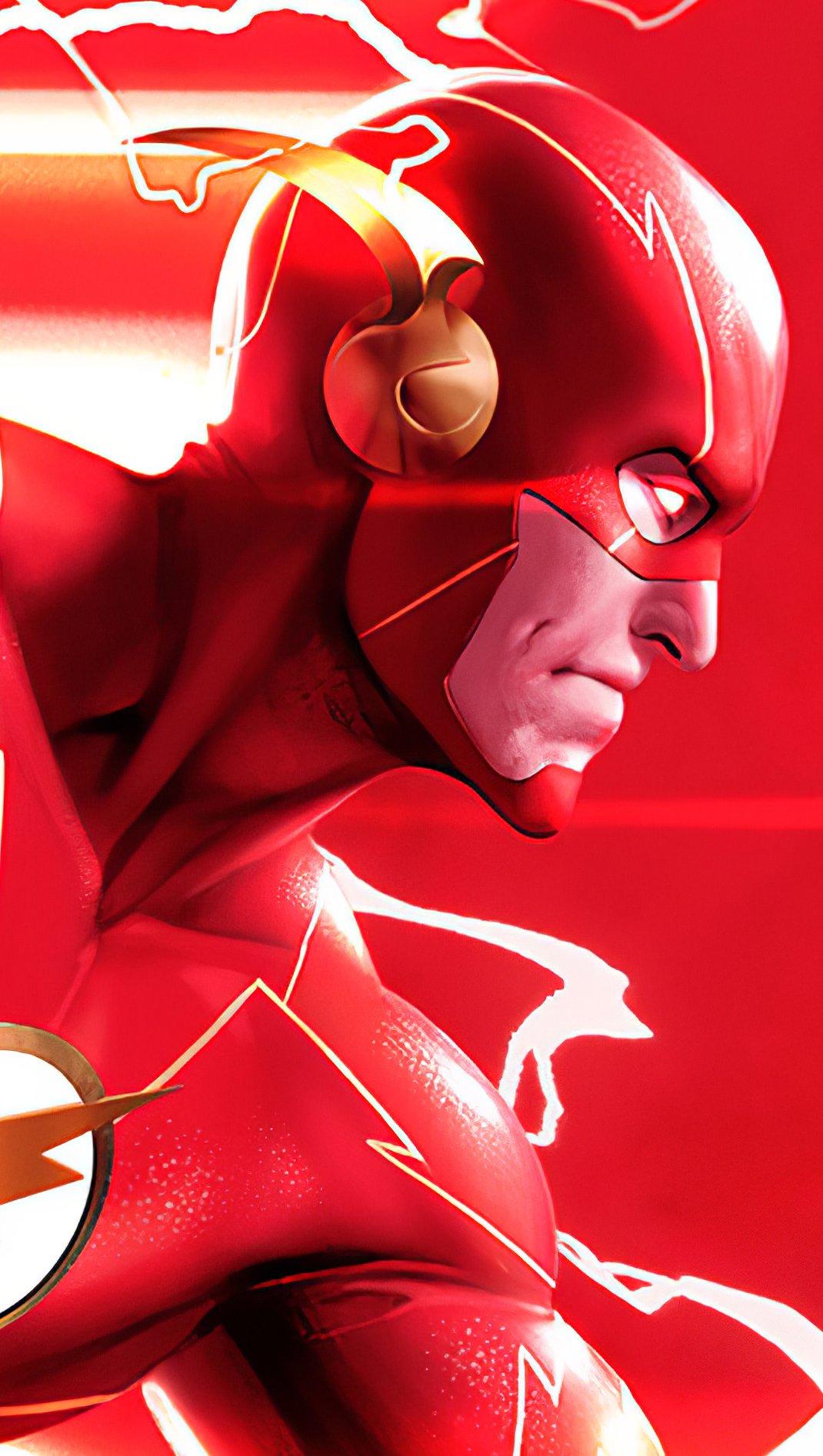 Dc Flash Running Art Wallpapers