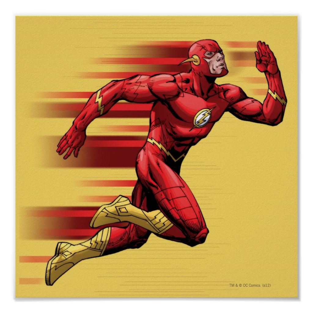 Dc Flash Running Art Wallpapers