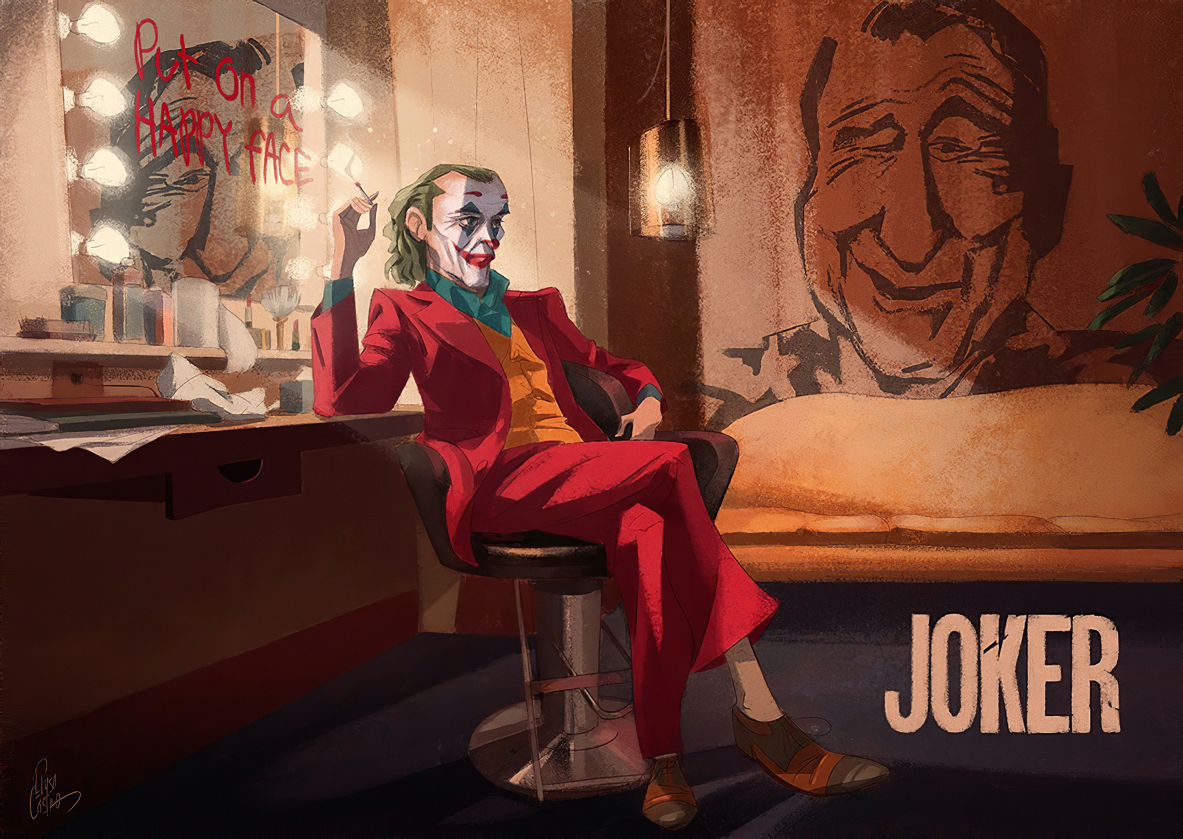 Dc Joker Art Wallpapers