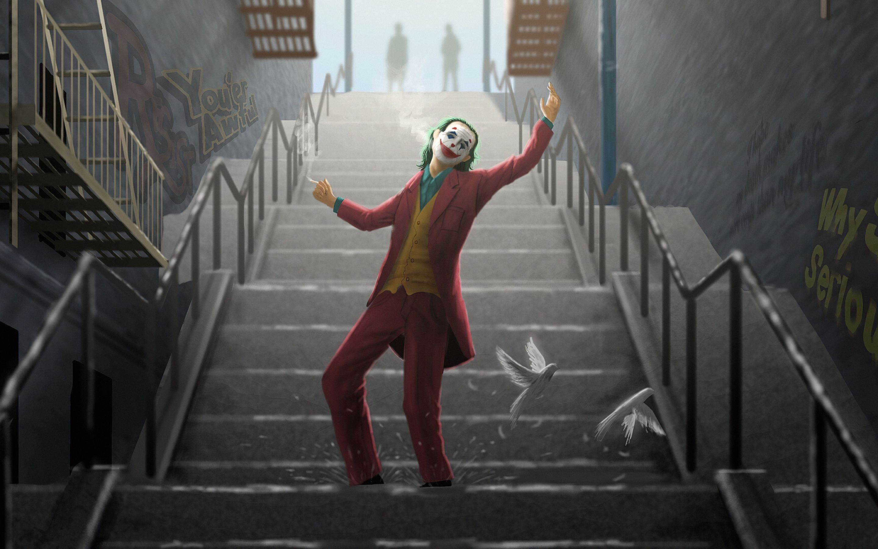 Dc Joker Dancing 4K Wallpapers