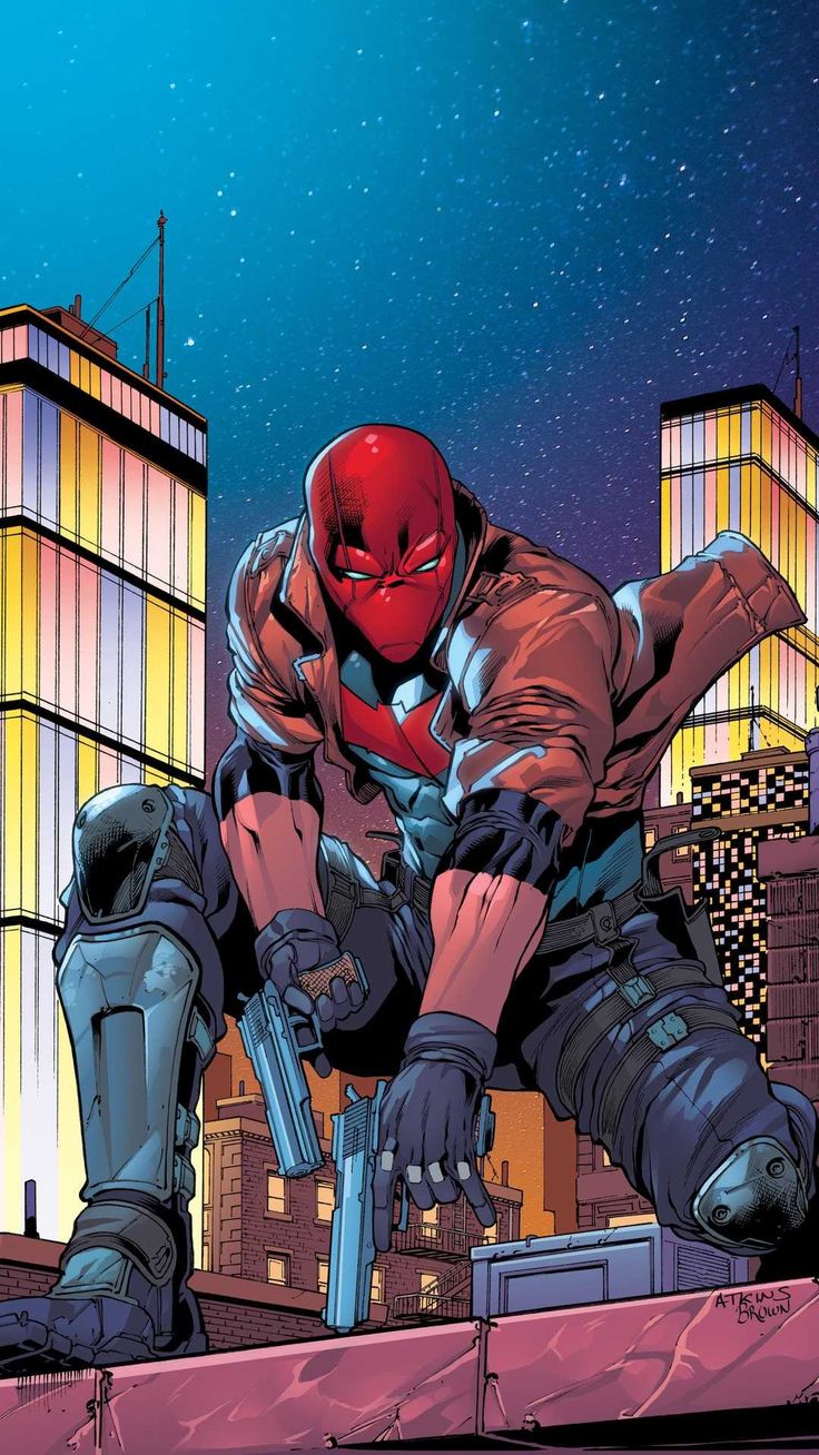 Dc Red Hood Digital Comic Art Wallpapers