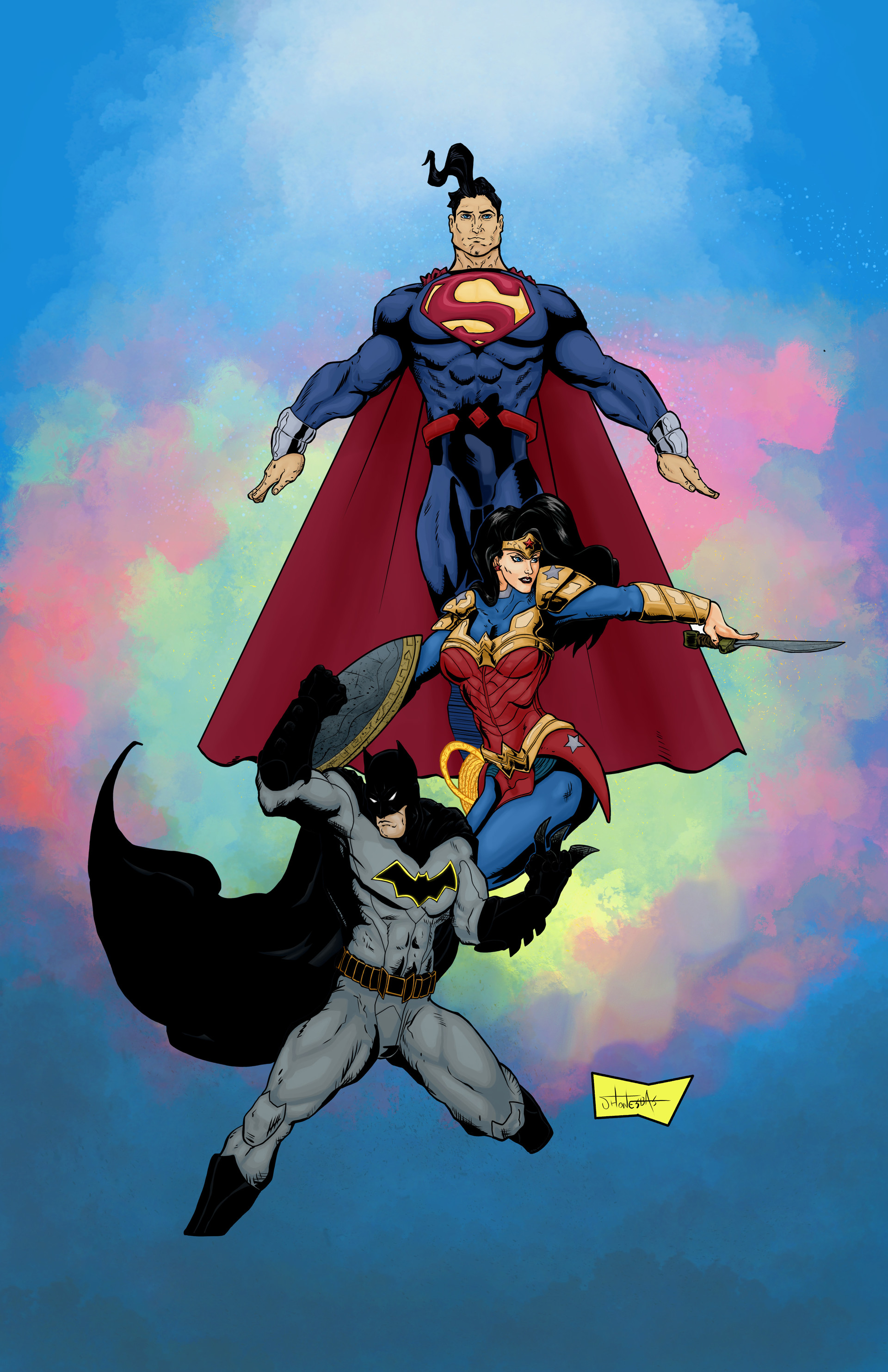 Dc Trinity Arts Wallpapers