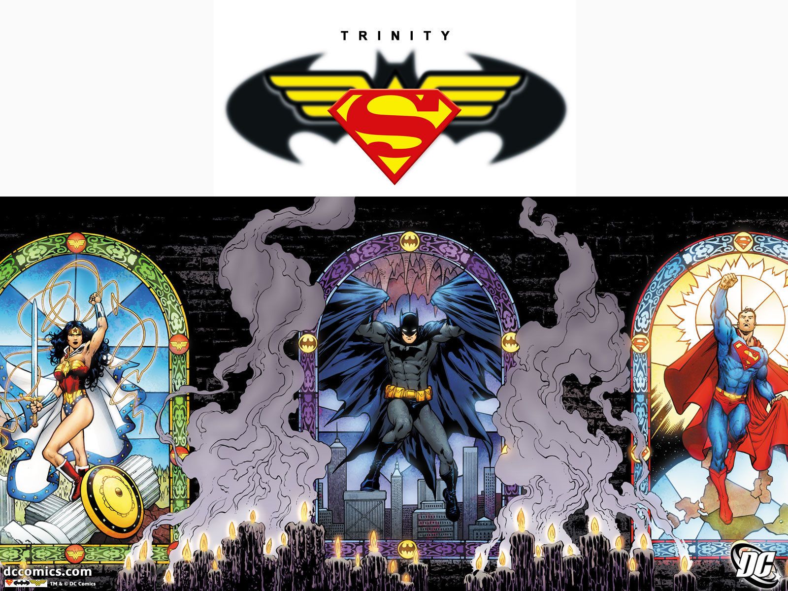 Dc Trinity Arts Wallpapers