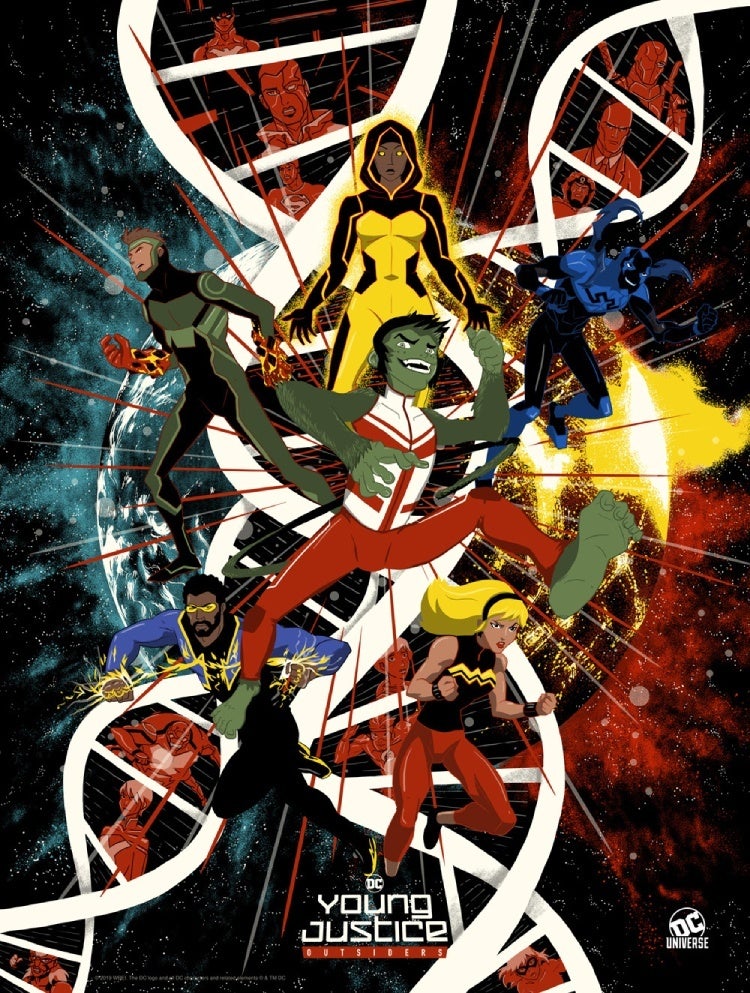 Dc Young Justice Poster Wallpapers
