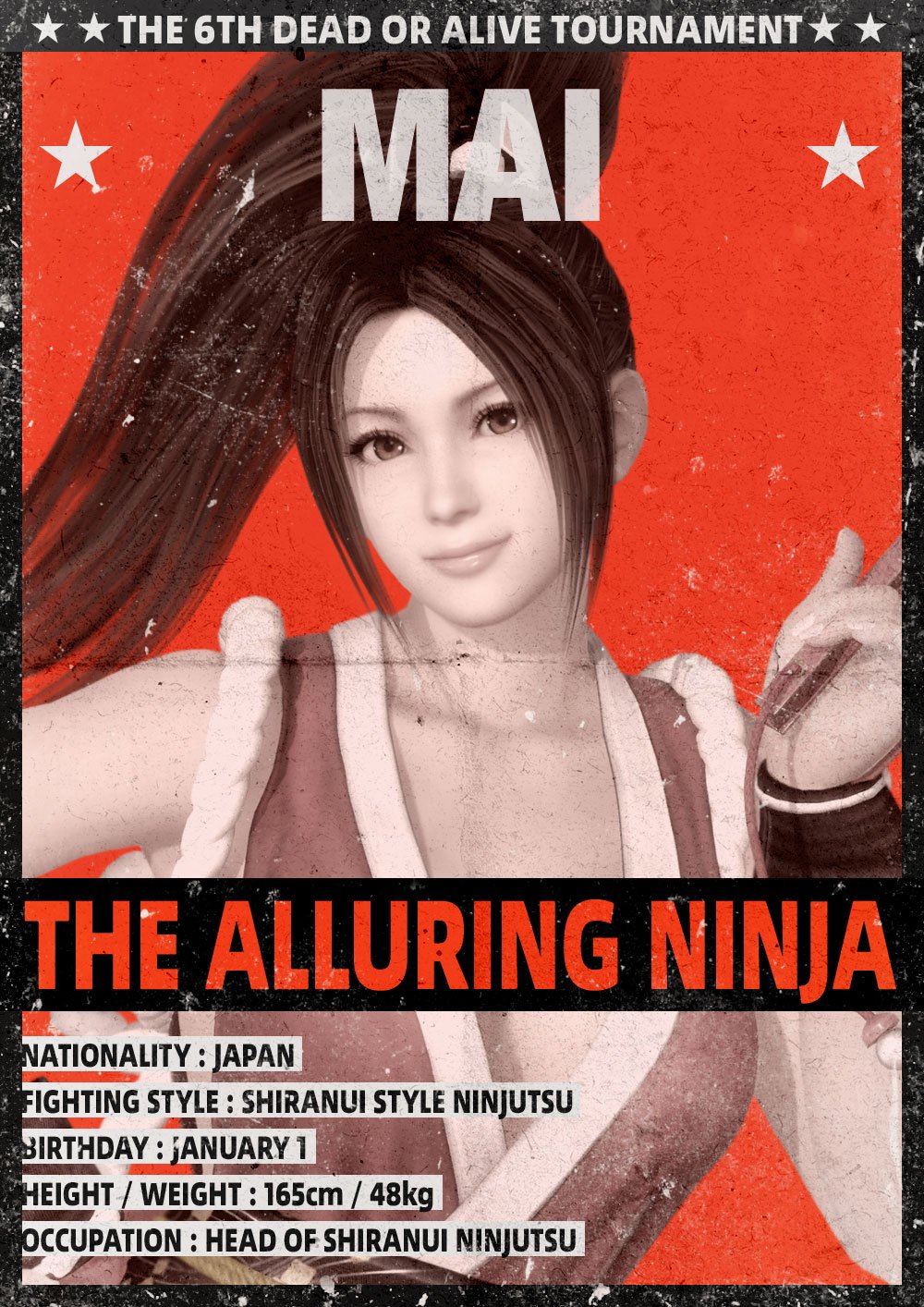 Dead Or Alive 6 Mai Shiranui Wallpapers