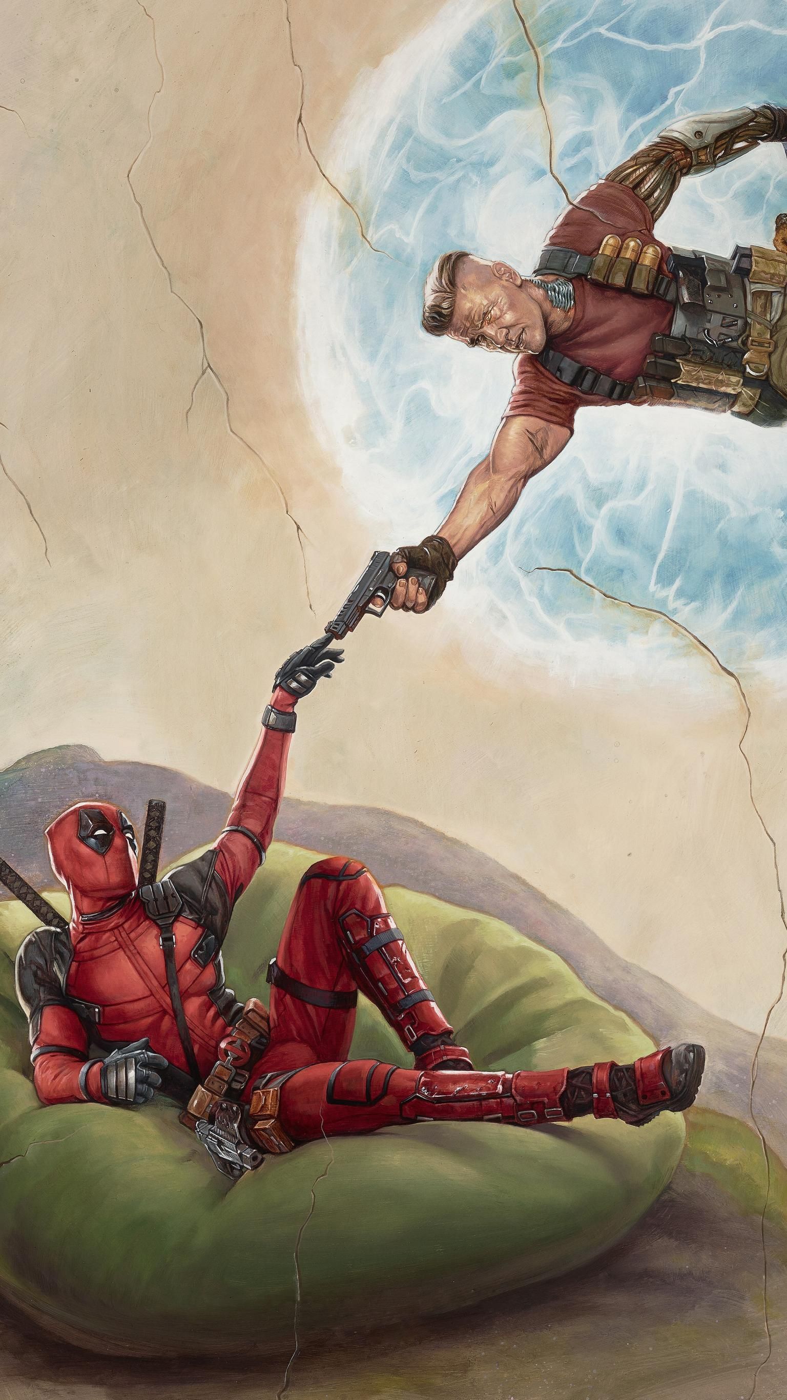 Deadpool 2 Comic Art Wallpapers