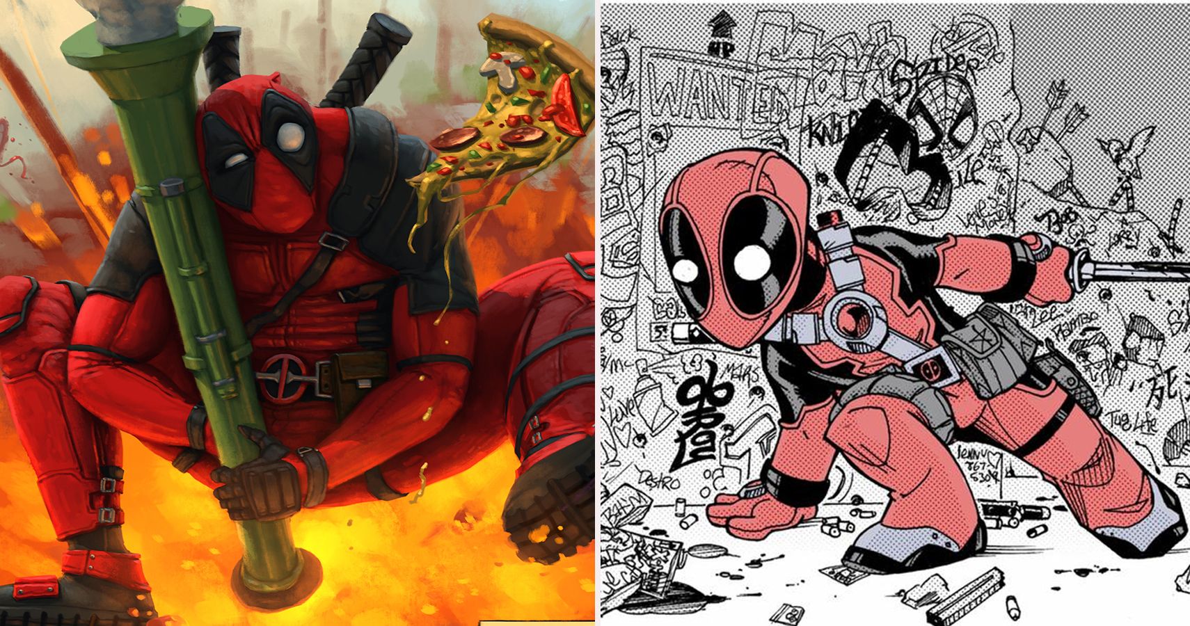 Deadpool 2 Comic Art Wallpapers