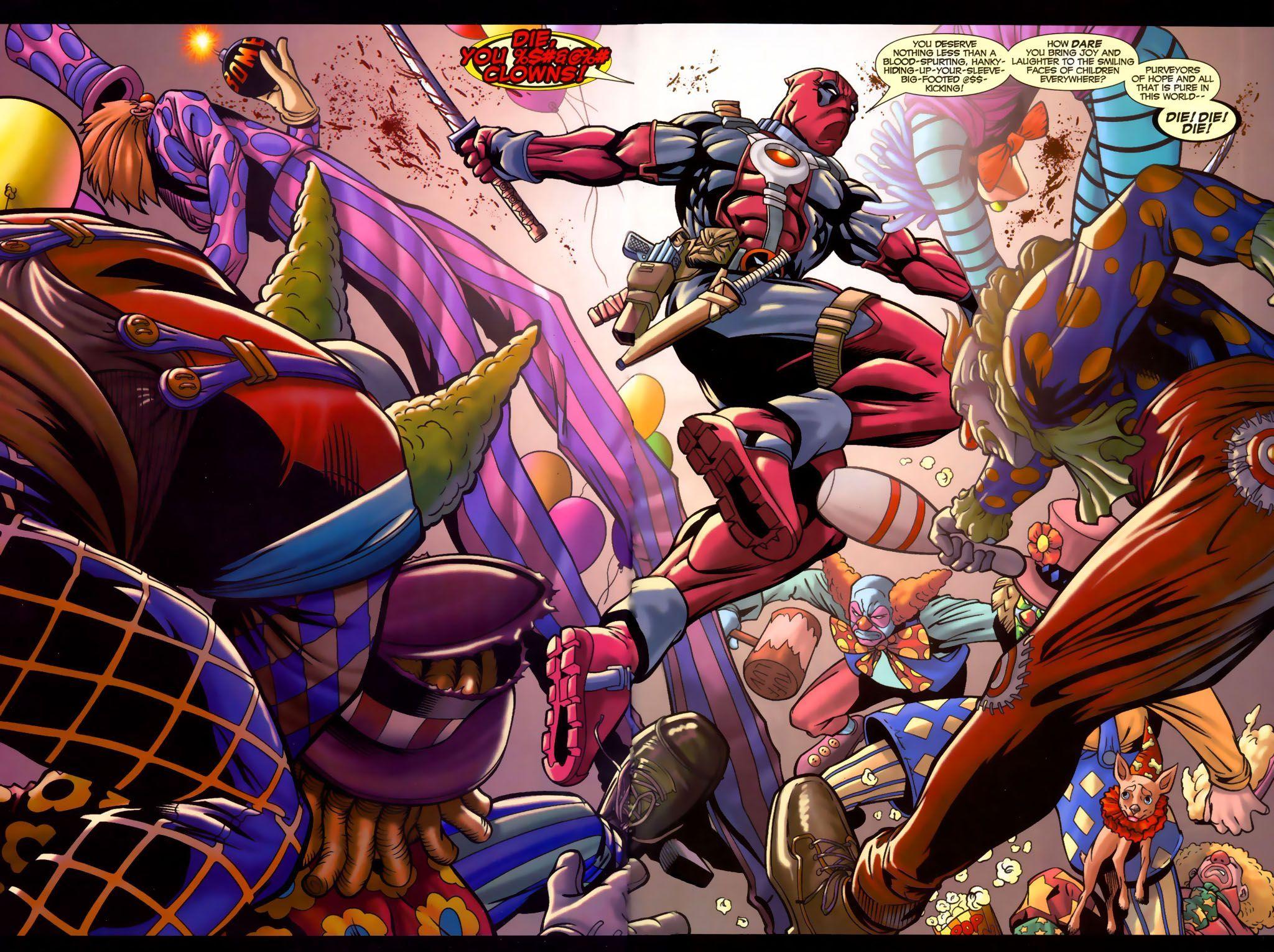 Deadpool 2 Comic Art Wallpapers
