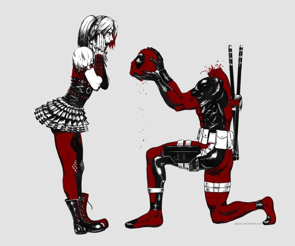 Deadpool And Harley Quinn 4K Wallpapers